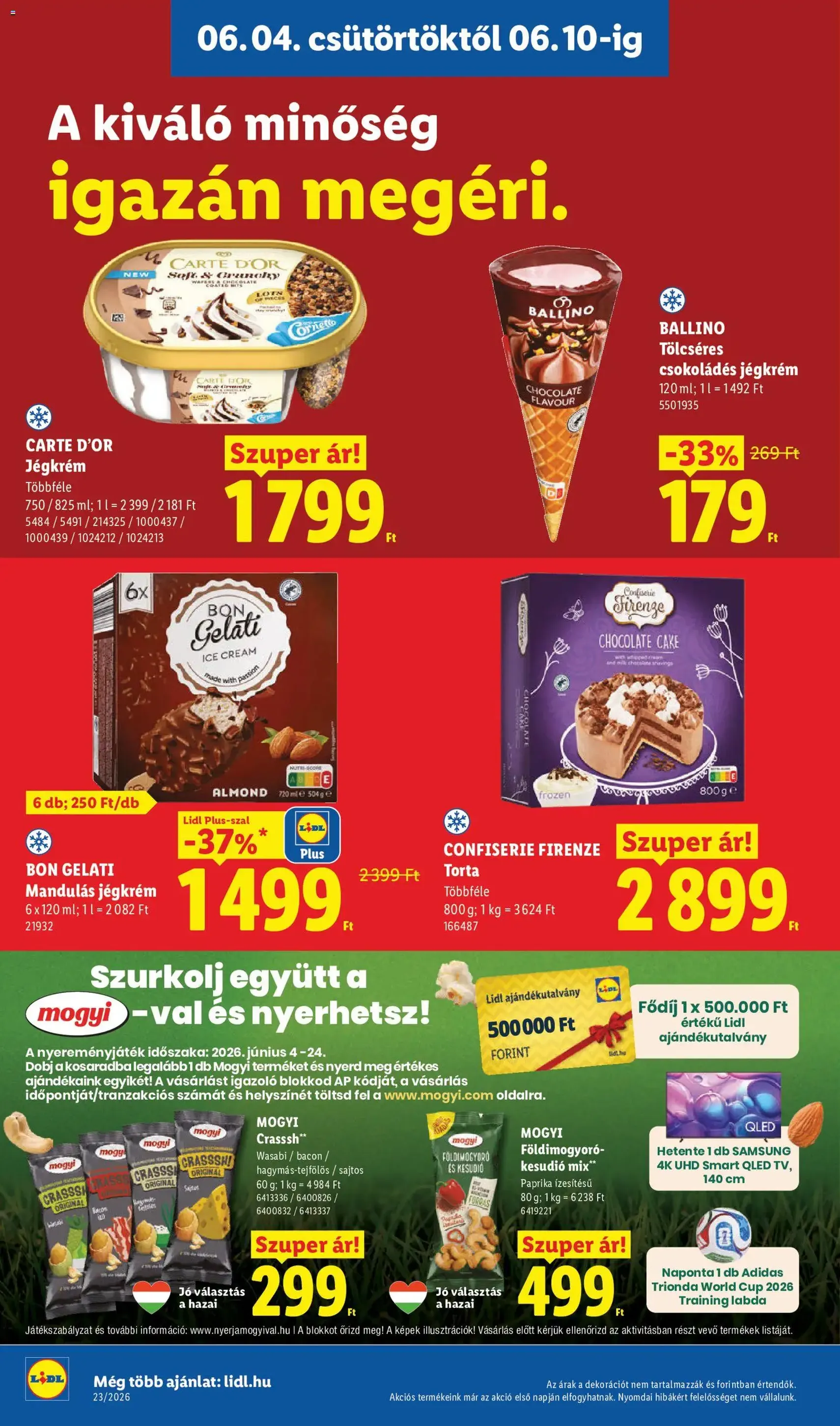 Lidl akciós újság - 2026.06.04. érvényes szórólap 12 oldal 80 oldalból