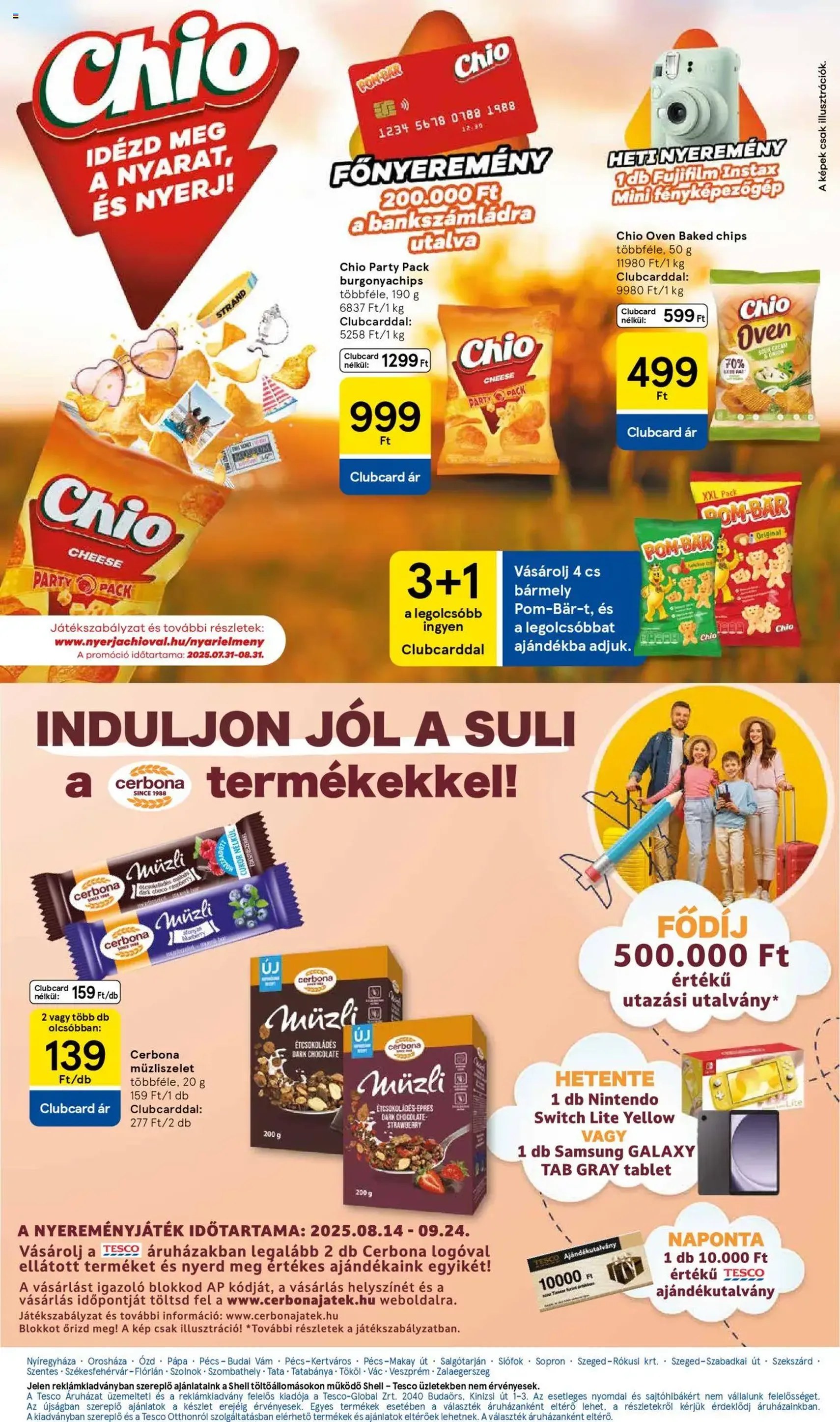 Tesco Hipermarket - Akciós újság - 2025.08.14. érvényes szórólap 23 oldal 32 oldalból