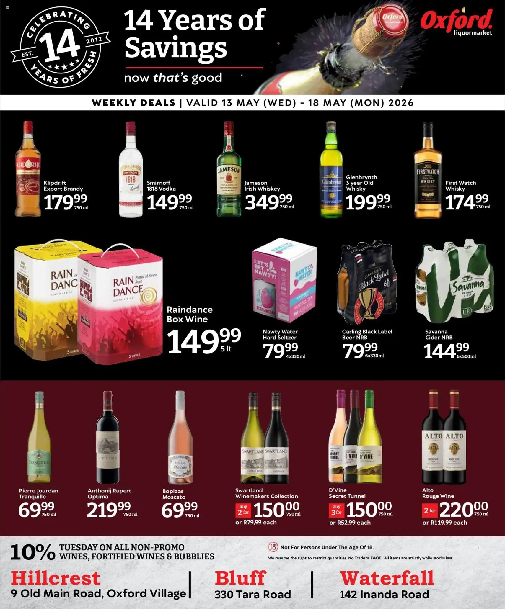 Oxford Freshmarket Specials - valid flyer from 13/05/2026, page 16 of 16