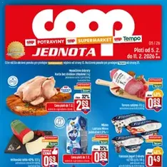 COOP Jednota leták - náhľad letáku platný od 05.02.2026