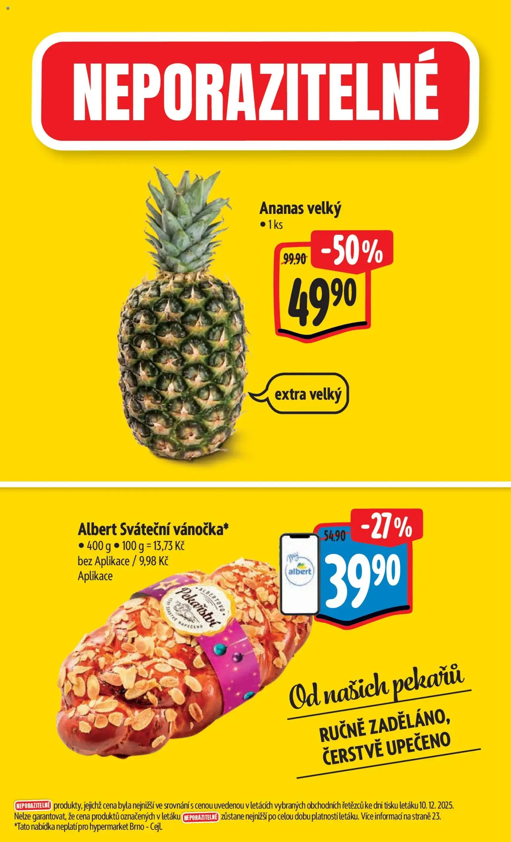 Albert leták - Hypermarket - platný leták od 27.12.2025 strana 4 z 54