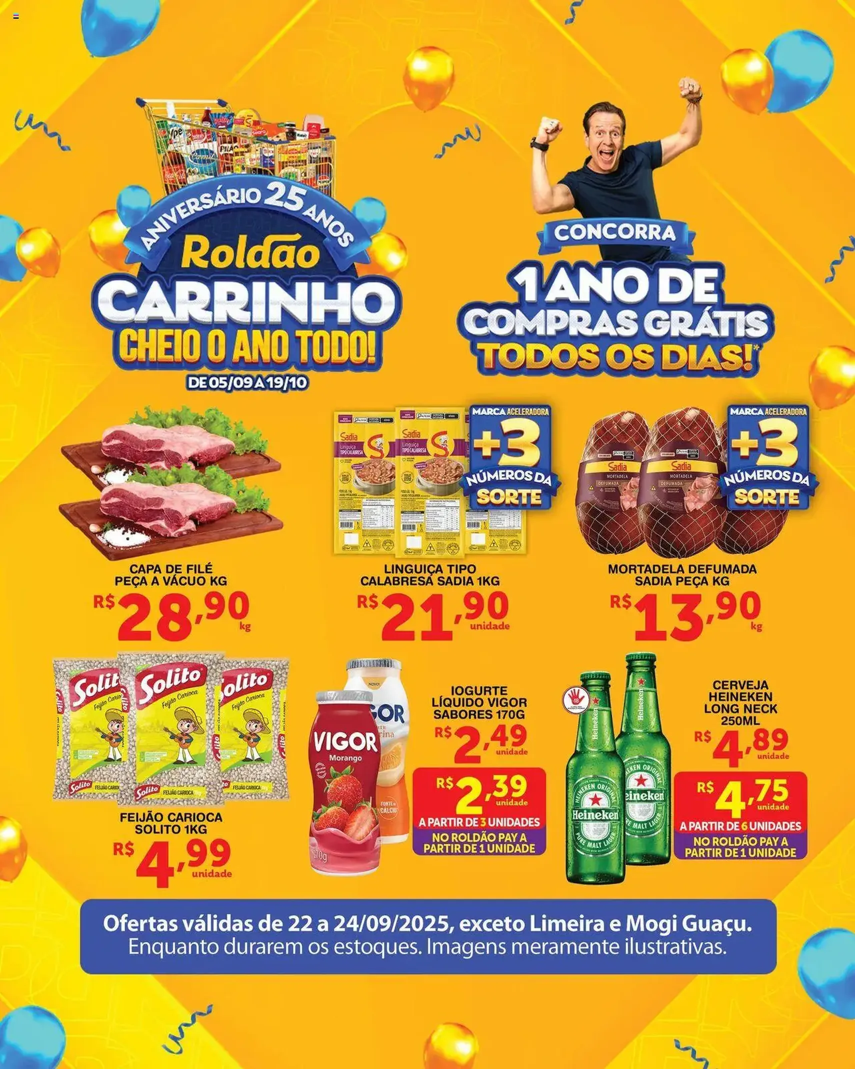 Roldão - Ofertas Preço baixo e carrinho cheio - folheto válido a partir de 22/09/2025 página 1 de 2