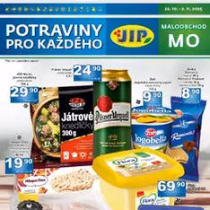 Jip leták - náhled letáku platný od 22.10.2025