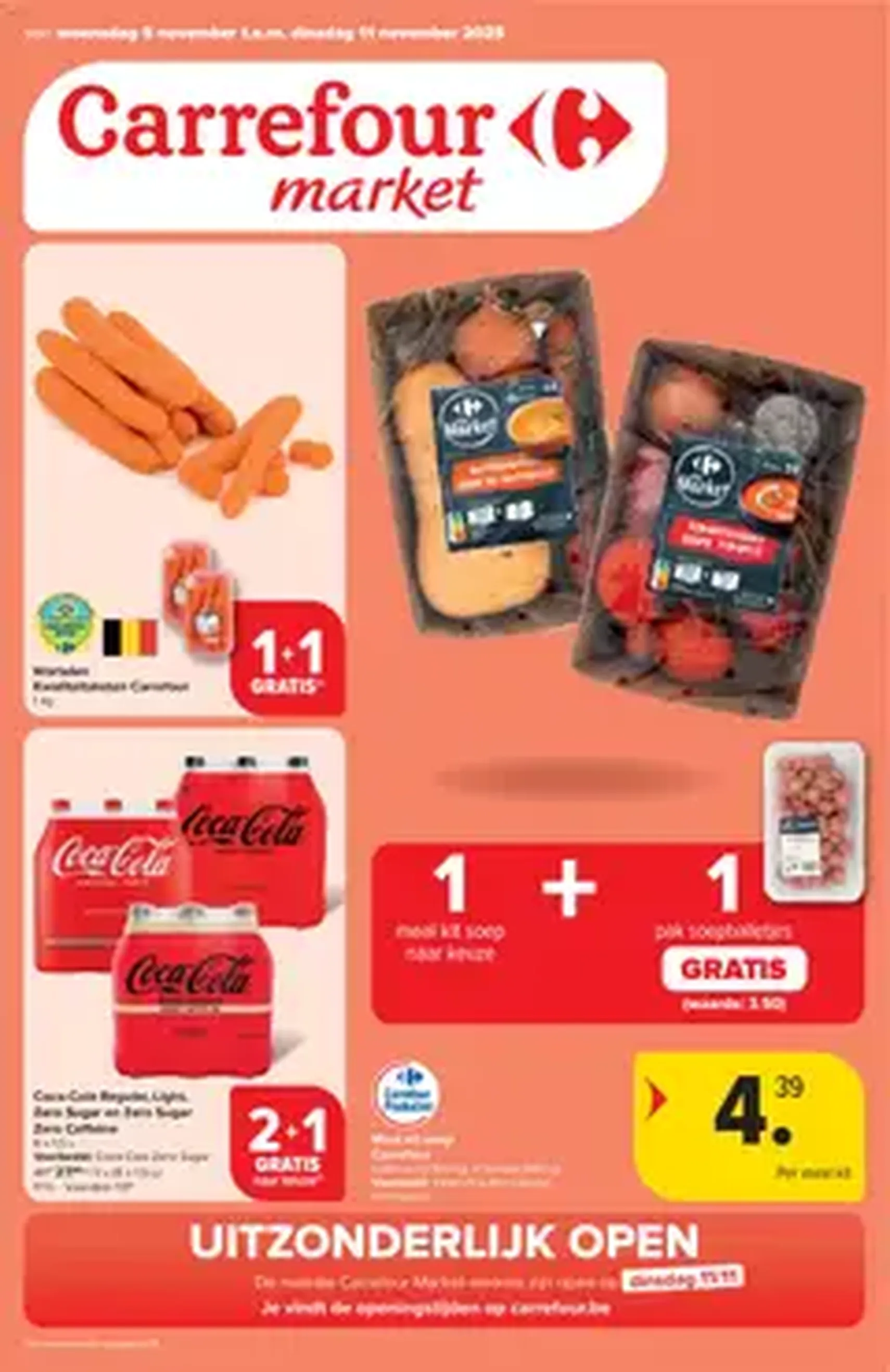 Carrefour market folder week 45 - geldige folder vanaf 05/11/2025 pagina 1 van 1