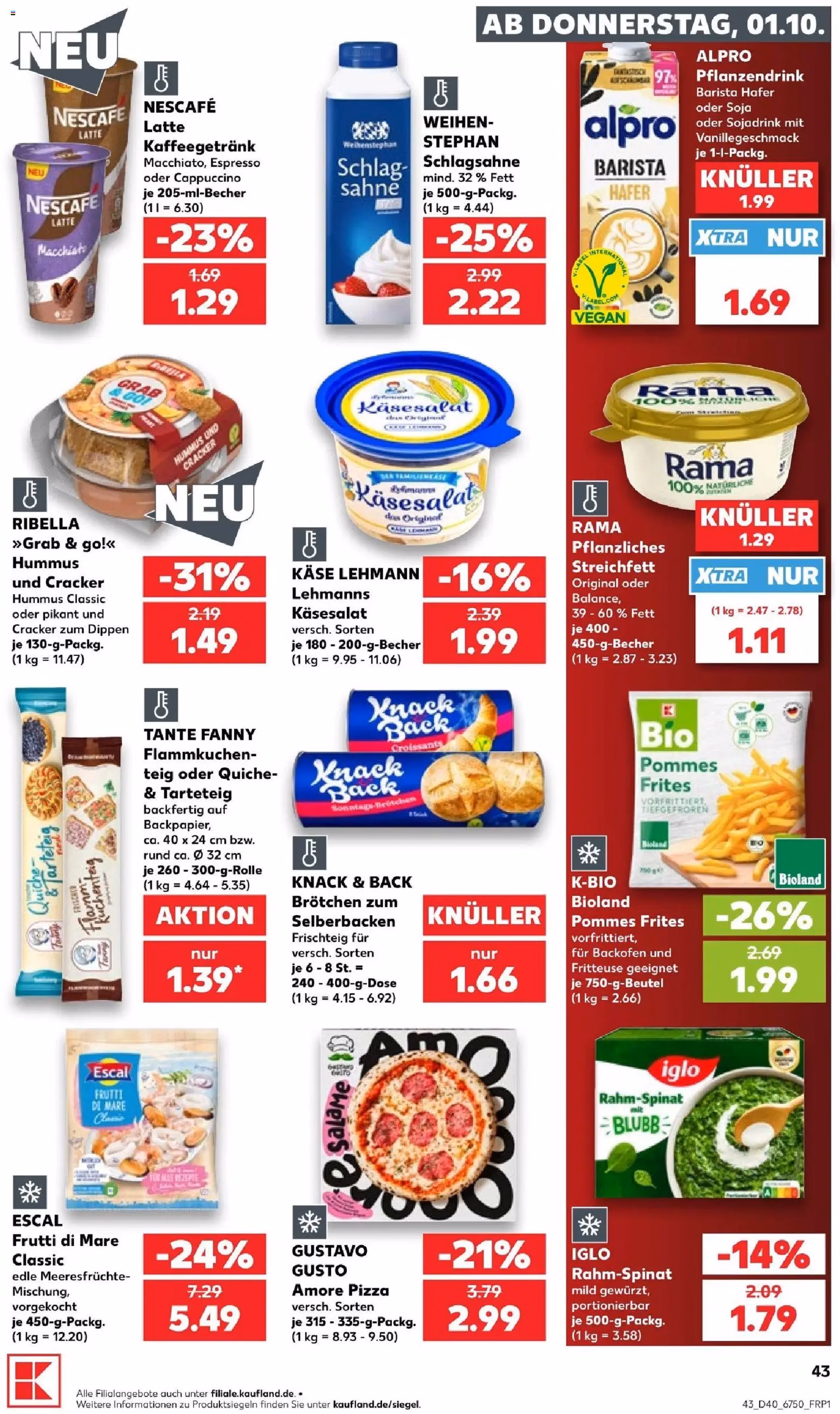 Kaufland Prospekt - Gültiger Prospekt ab 01.10.2026, Seite 47 von insgesamt 70