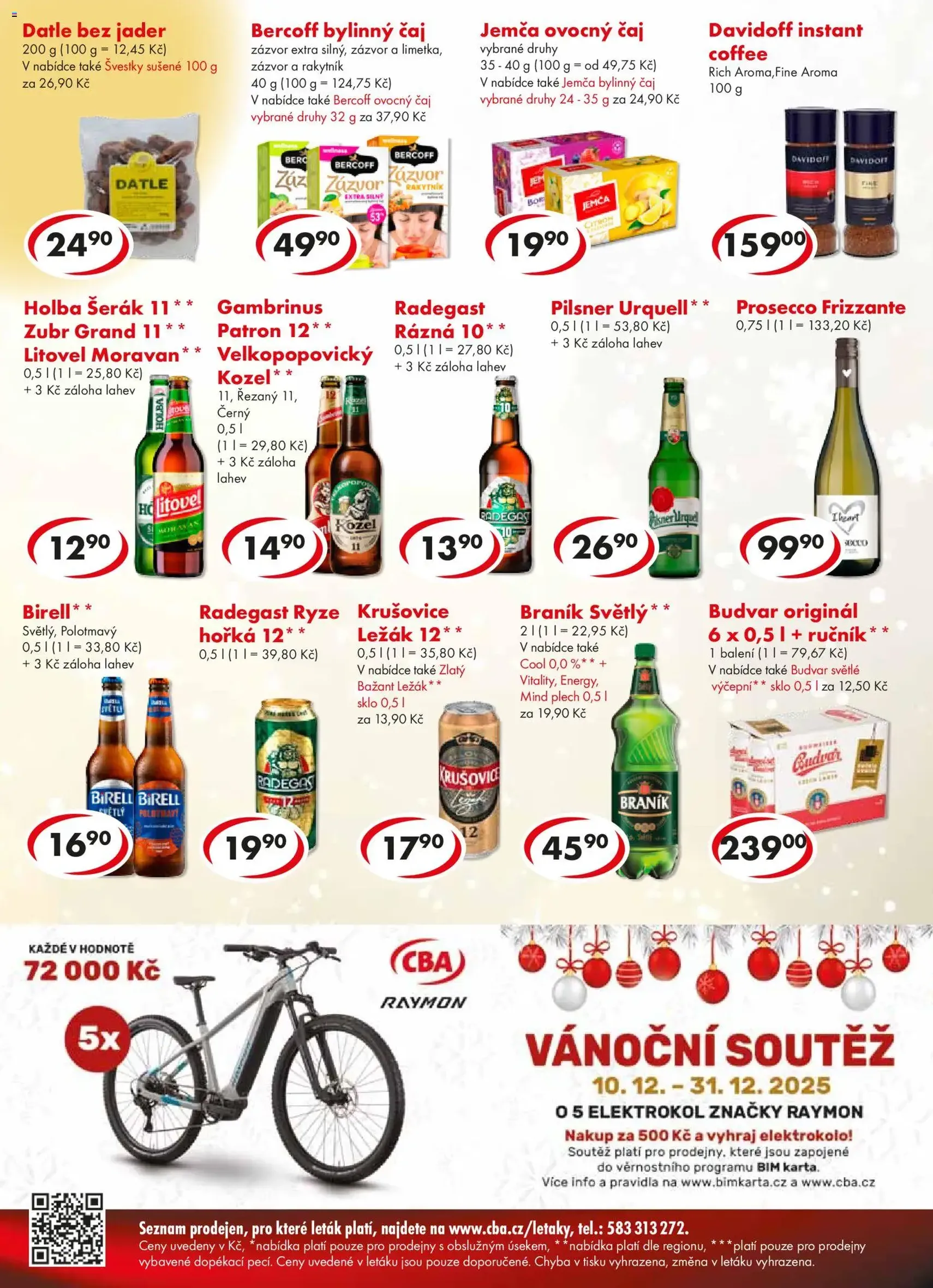 CBA leták - platný leták od 10.12.2025 strana 6 z 6