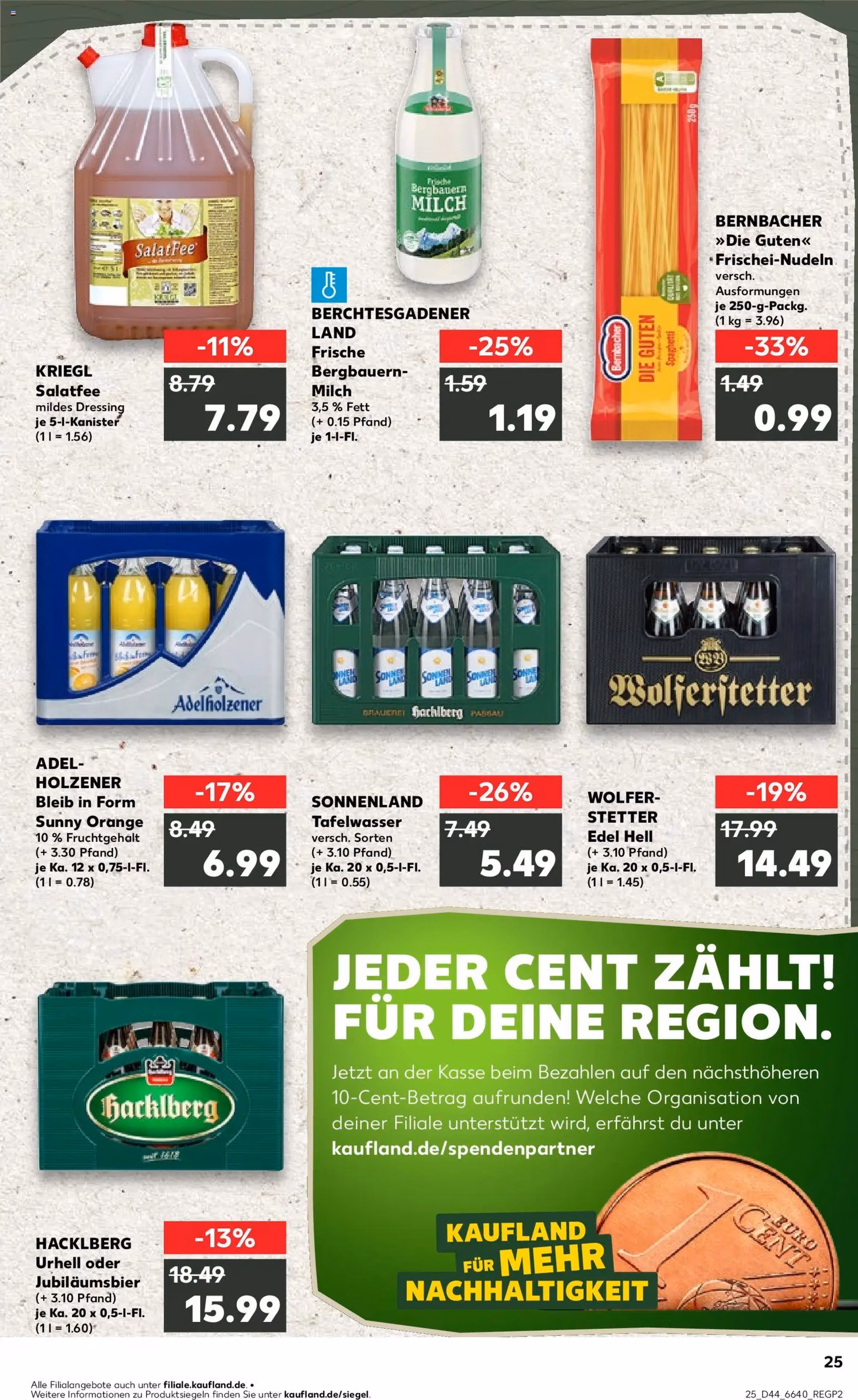 Kaufland Prospekt - Gültiger Prospekt ab 30.10.2025, Seite 25 von insgesamt 71 Kaufland Prospekt - Gültiger Prospekt ab 30.10.2025, Seite 25 von insgesamt 71