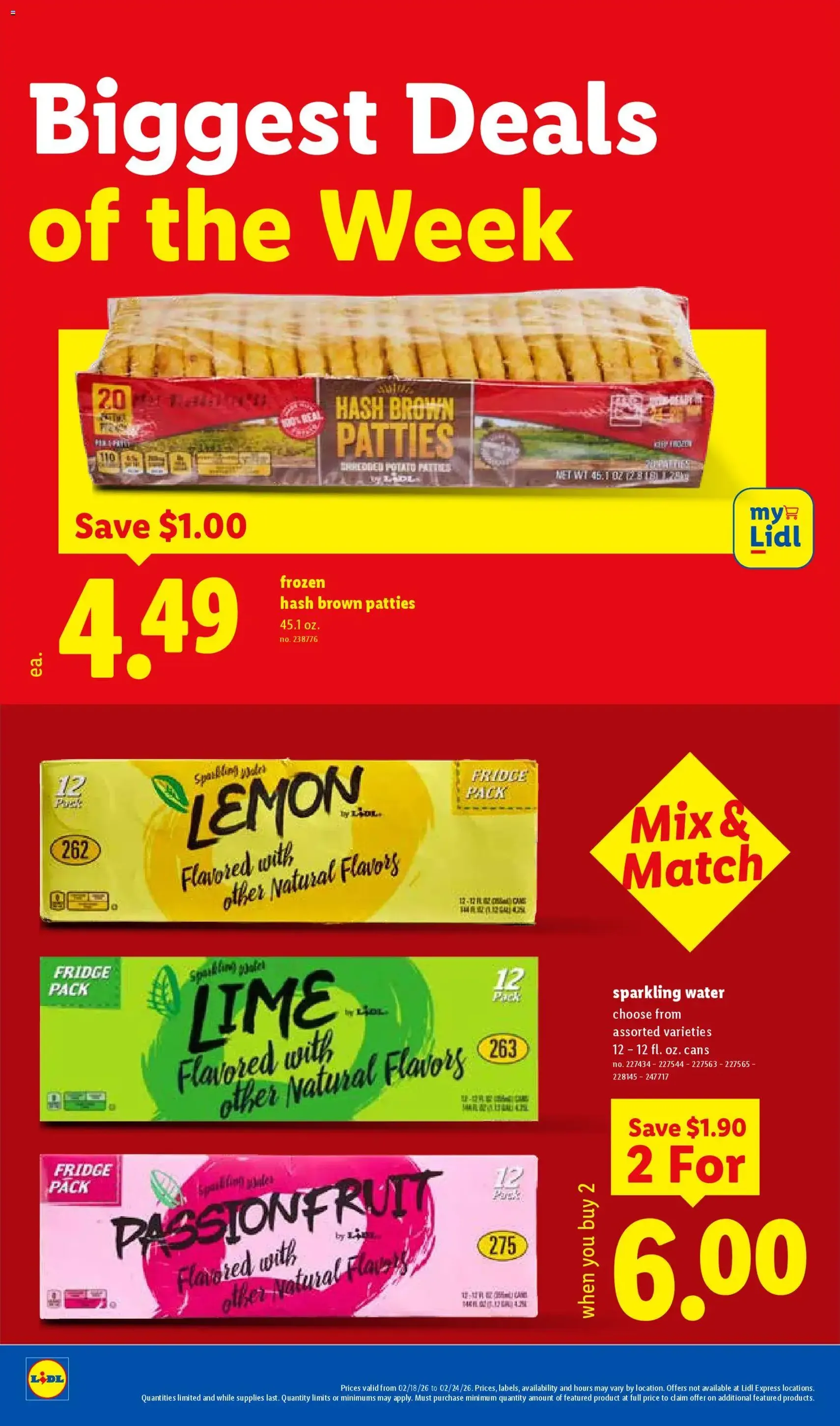 Lidl Weekly Ad - valid flyer from 02/18/2026, page 6 of 32