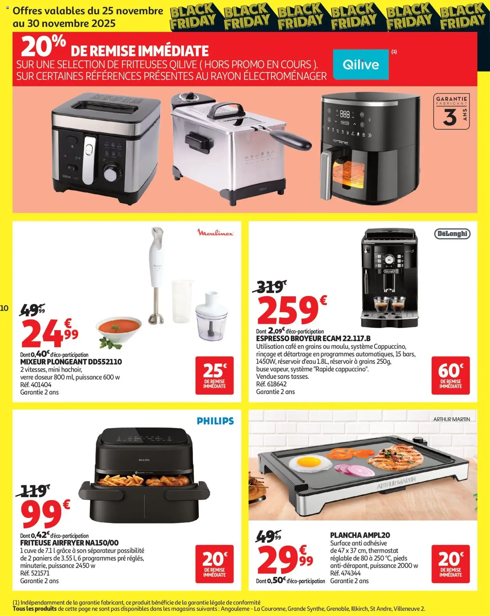 Auchan Black Friday - brochure valable à partir du 25/11/2025, page 10 sur 28