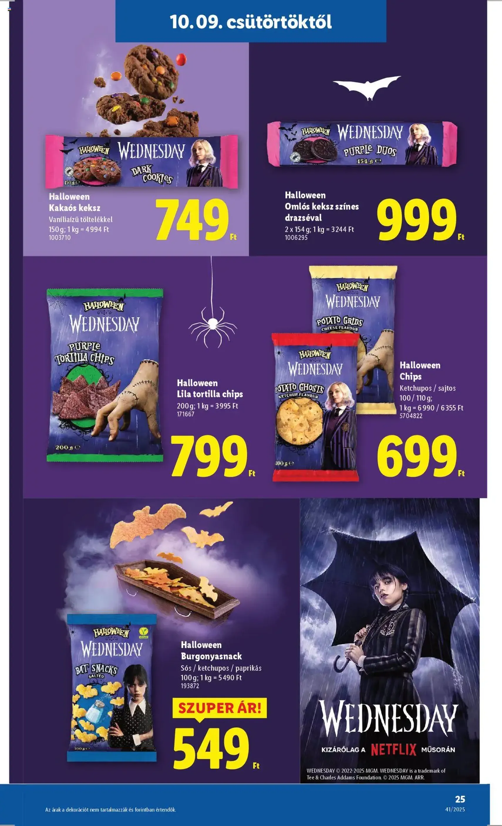 Lidl Akciós újság - 2025.10.09. érvényes szórólap 25 oldal 64 oldalból
