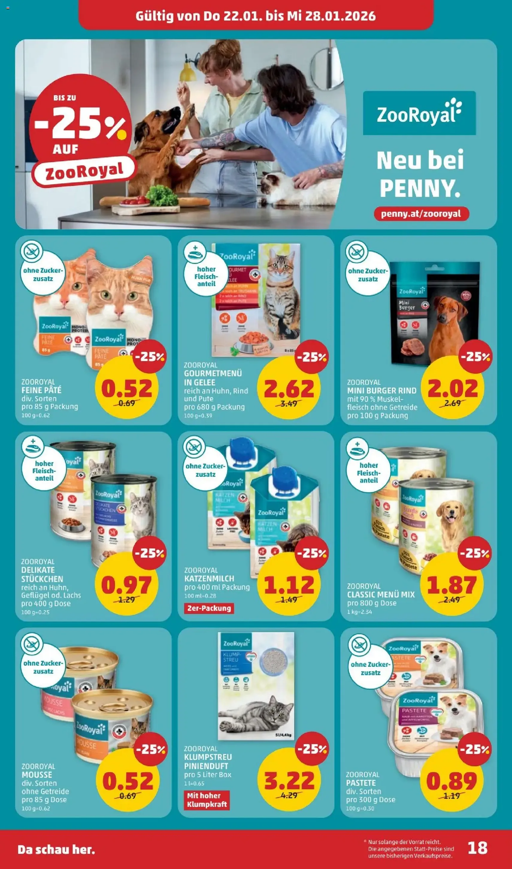 Penny Markt Flugblatt - Gültiger Prospekt ab 22.01.2026, Seite 18 von insgesamt 32