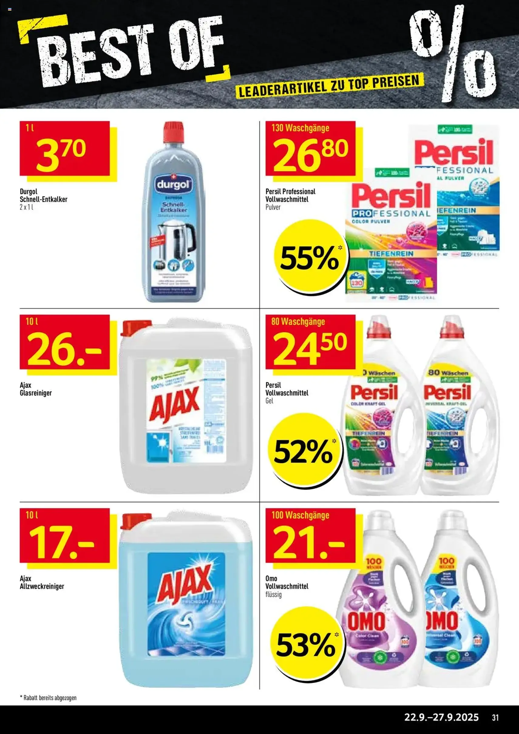 Prodega Aktionen - Gültiger Prospekt ab 22.09.2025, Seite 31 von insgesamt 36