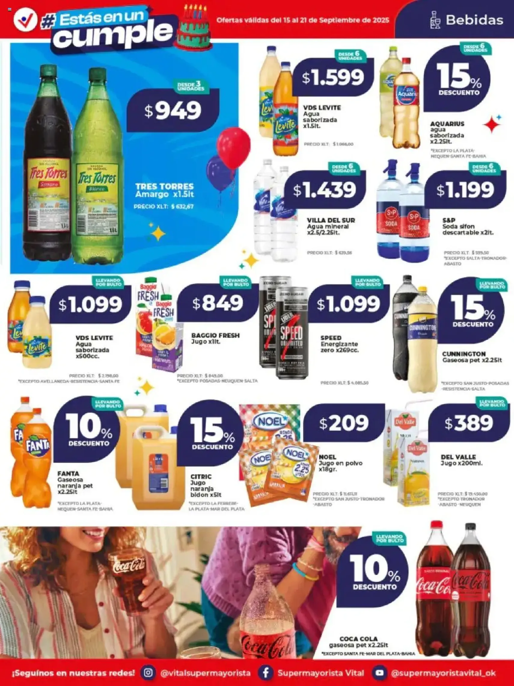 Vital - Ofertas - folleto válido desde 15/09/2025 página 21 de 22 Vital - Ofertas - folleto válido desde 15/09/2025 página 21 de 22