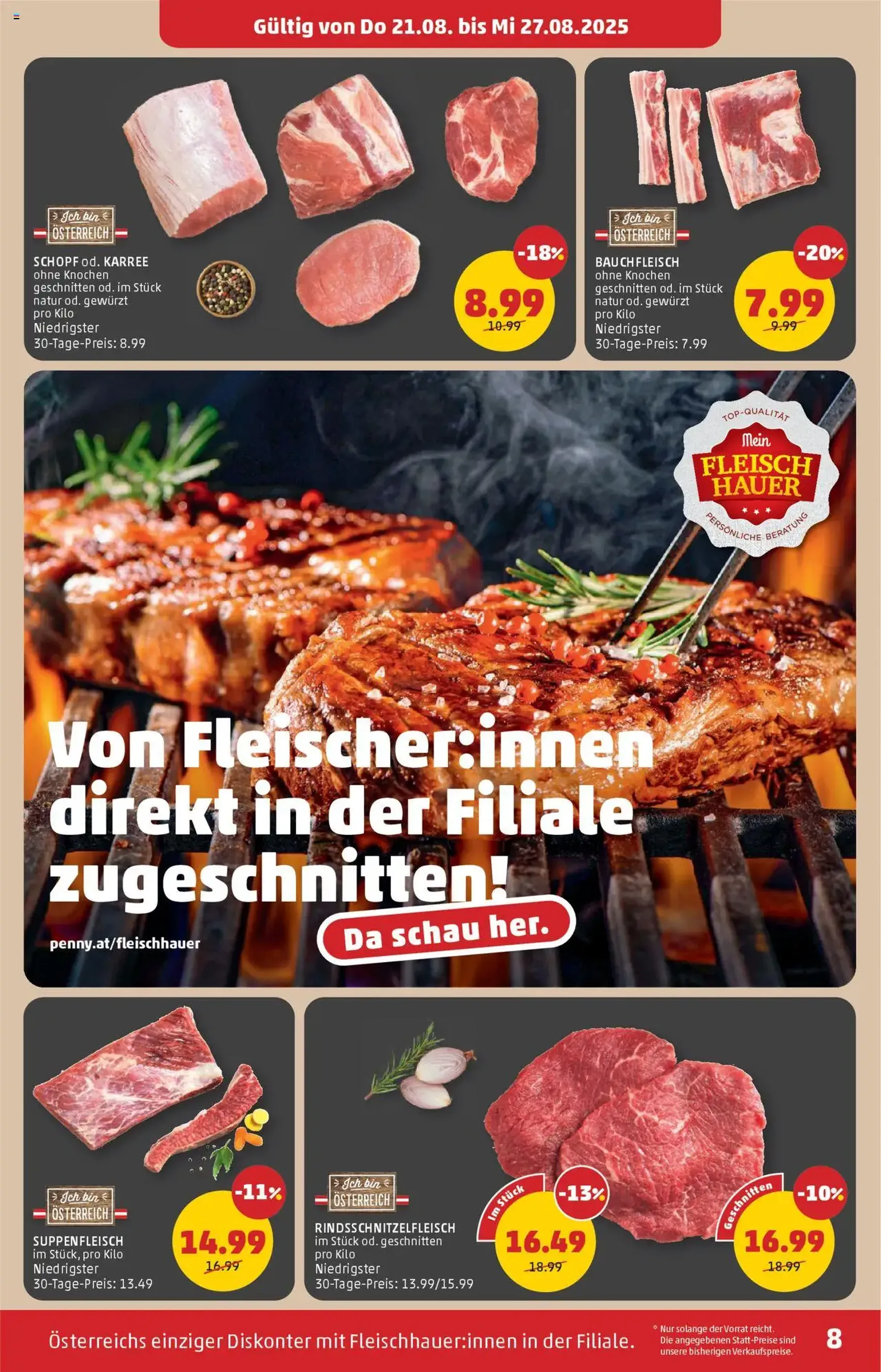Penny Markt Flugblatt - Gültiger Prospekt ab 21.08.2025, Seite 8 von insgesamt 32