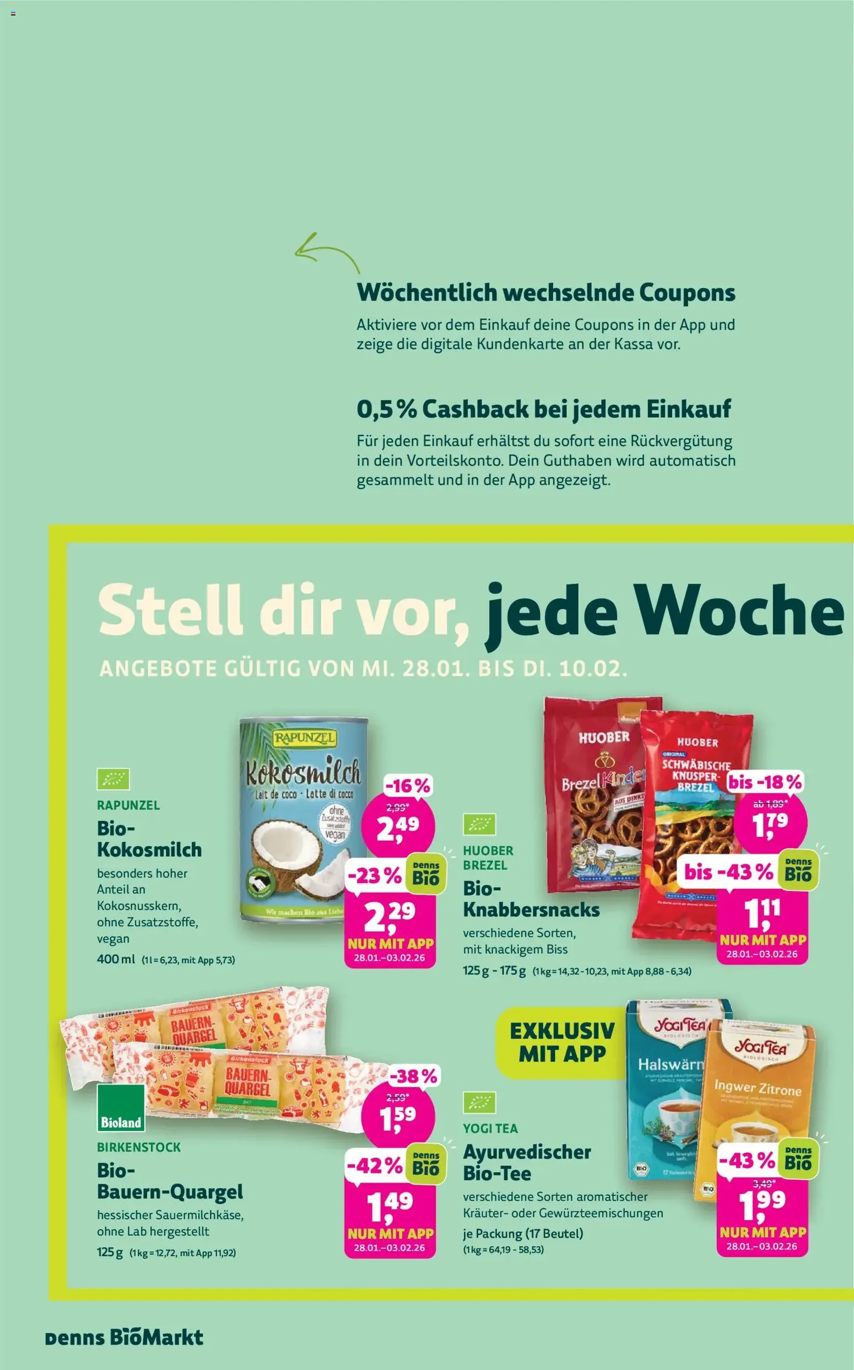 Denns BioMarkt Angebote - Gültiger Prospekt ab 28.01.2026, Seite 2 von insgesamt 12