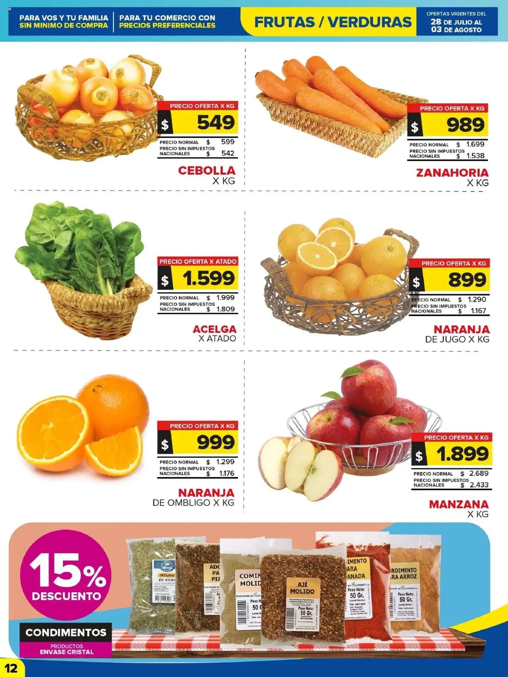 Carrefour Maxi catálogo - folleto válido desde 28/07/2025 página 11 de 24 Carrefour Maxi catálogo - folleto válido desde 28/07/2025 página 11 de 24