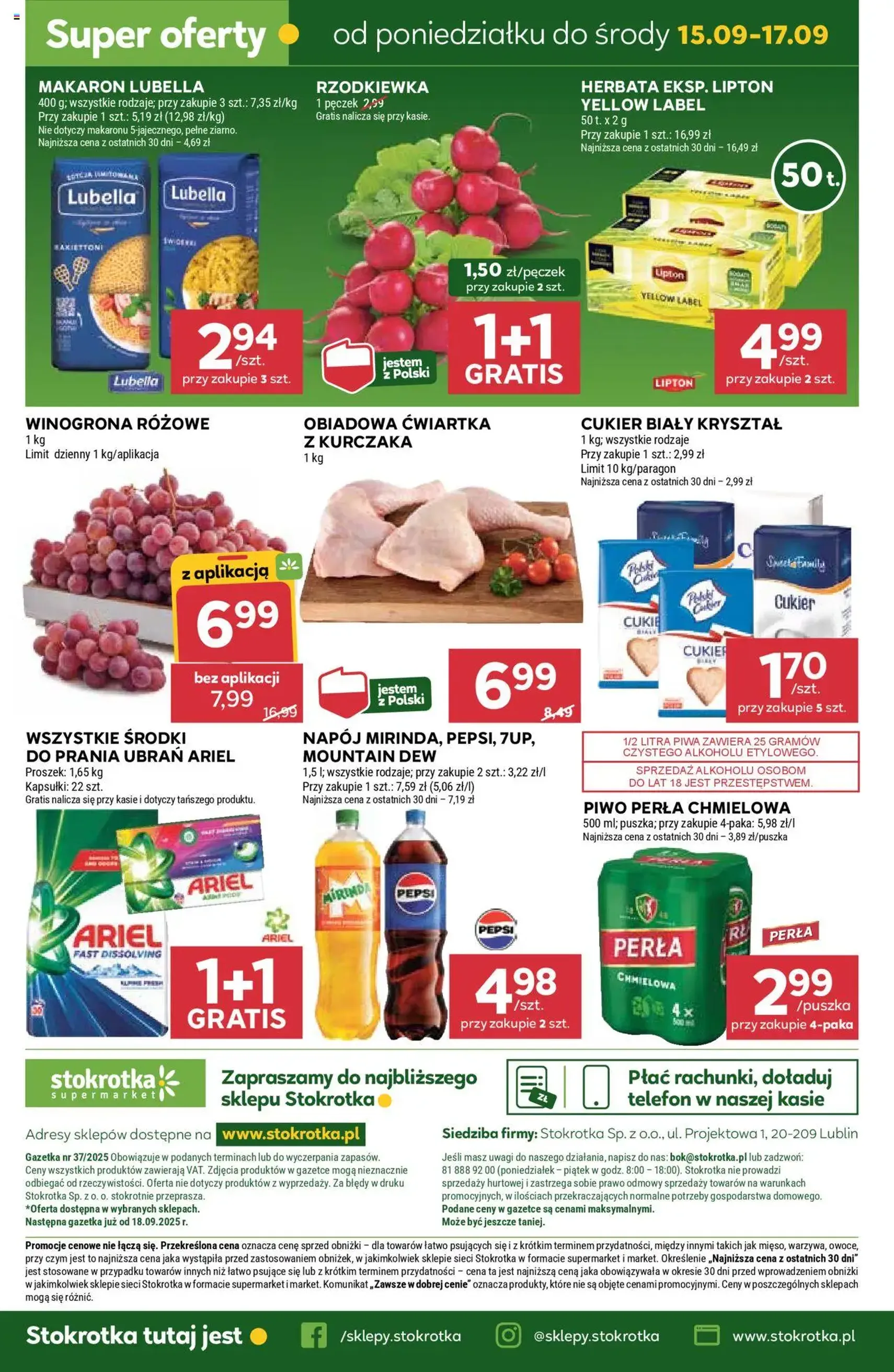 Stokrotka Gazetka - ważny gazetka od 11.09.2025 strona 48 z 49