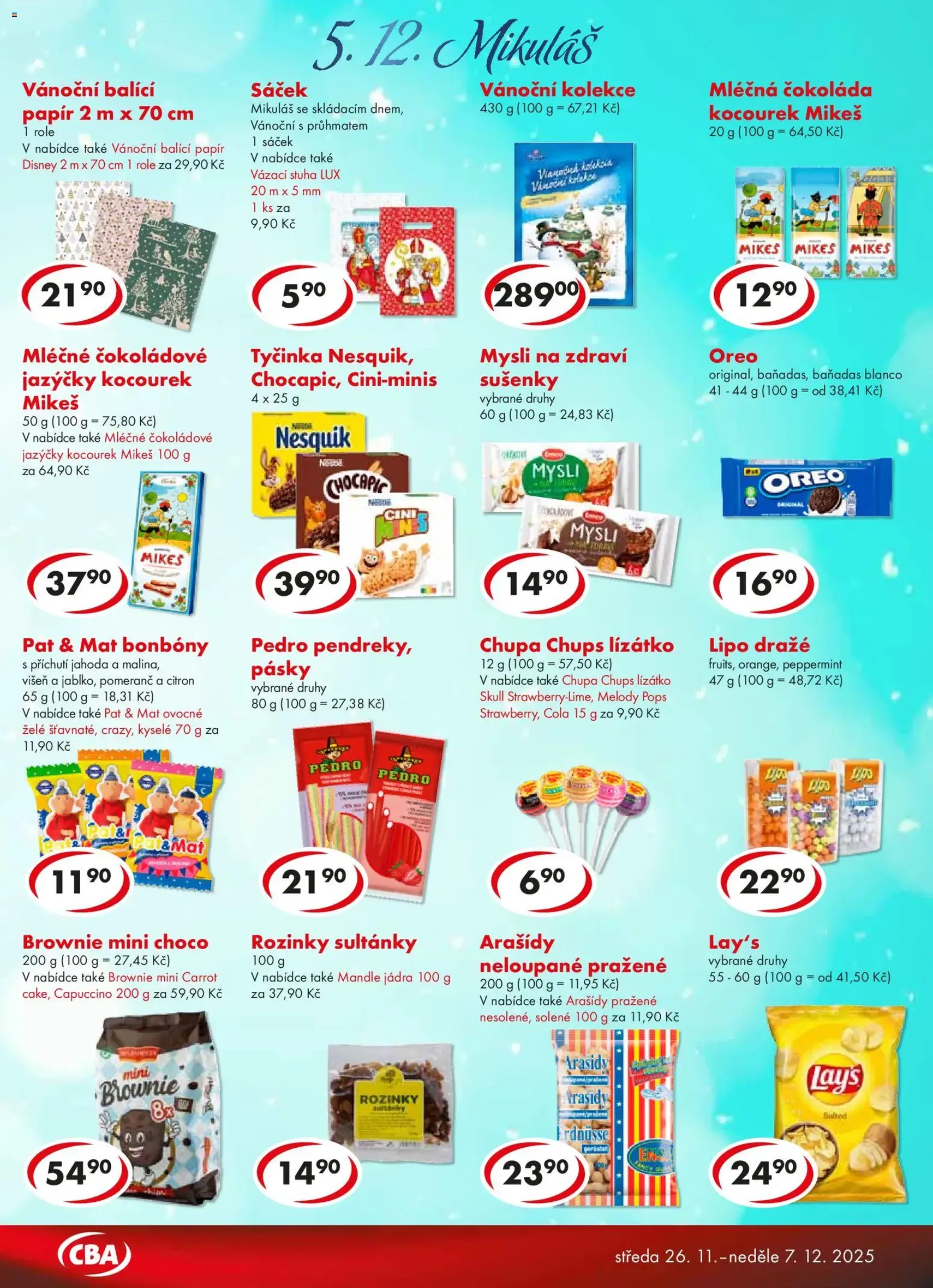 CBA leták - platný leták od 26.11.2025 strana 5 z 6