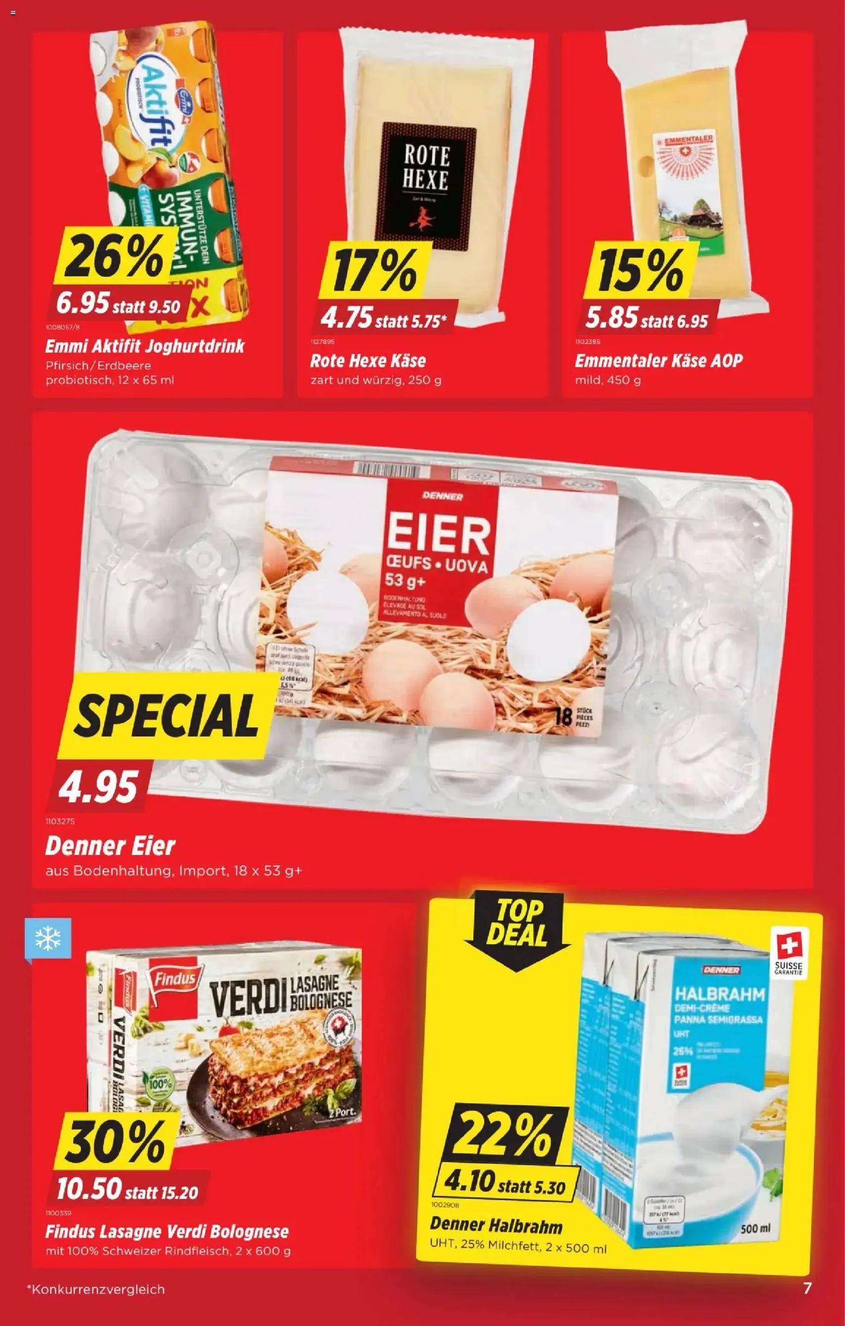 Denner aktionen - Gültiger Prospekt ab 29.10.2026, Seite 7 von insgesamt 22