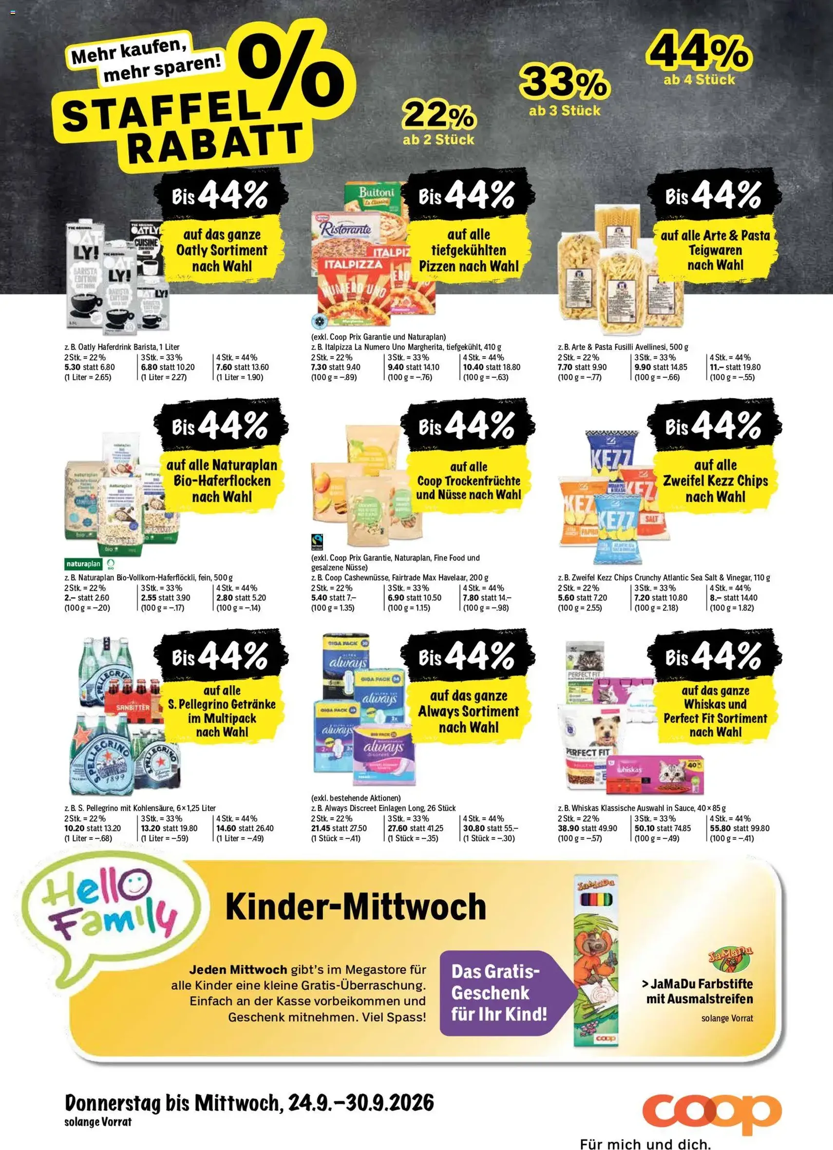 Coop aktionen - Gültiger Prospekt ab 24.09.2026, Seite 24 von insgesamt 24
