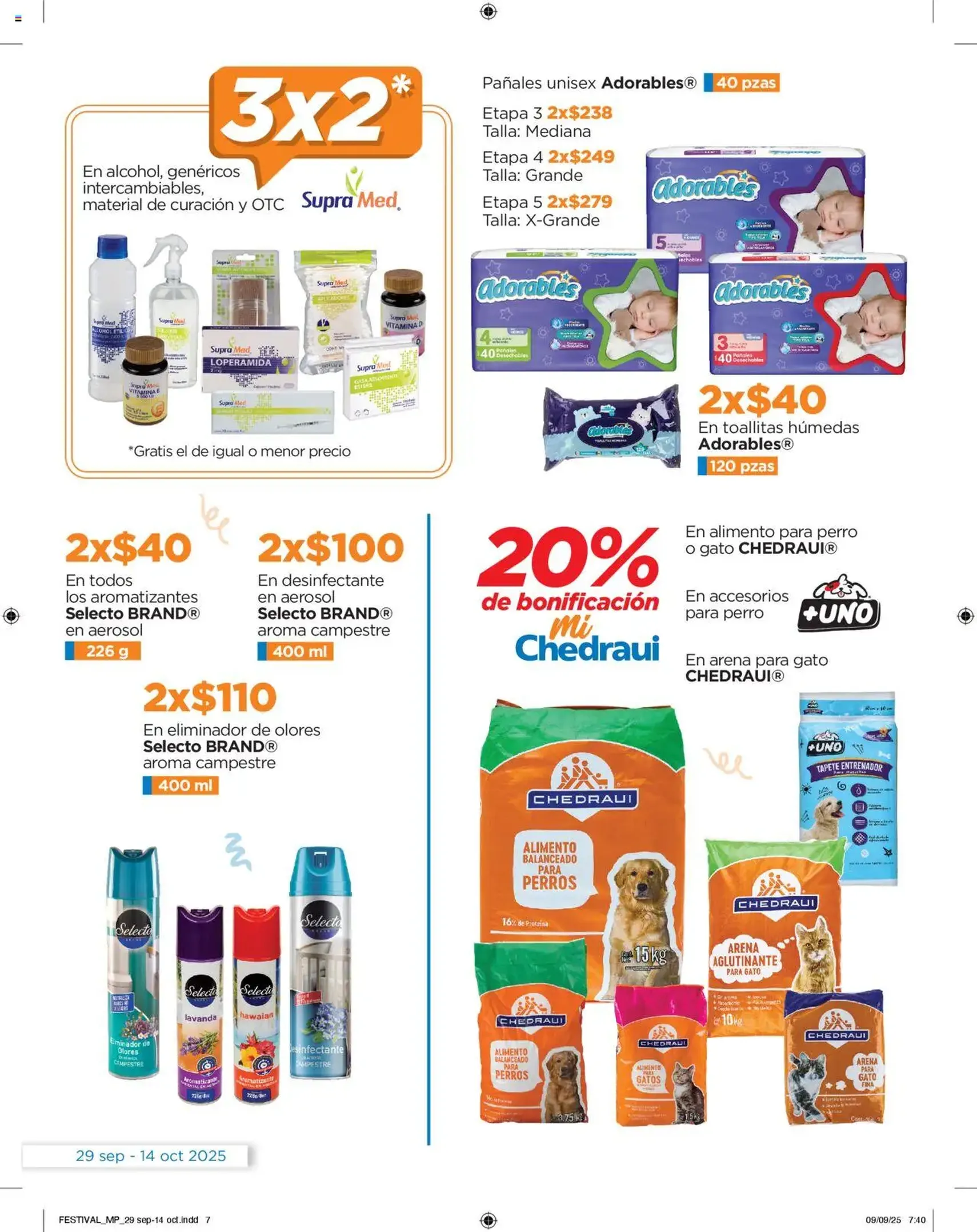 Chedraui - Folleto Nuestras marcas propias - folleto válido desde 29/09/2025 página 7 de 16 Chedraui - Folleto Nuestras marcas propias - folleto válido desde 29/09/2025 página 7 de 16