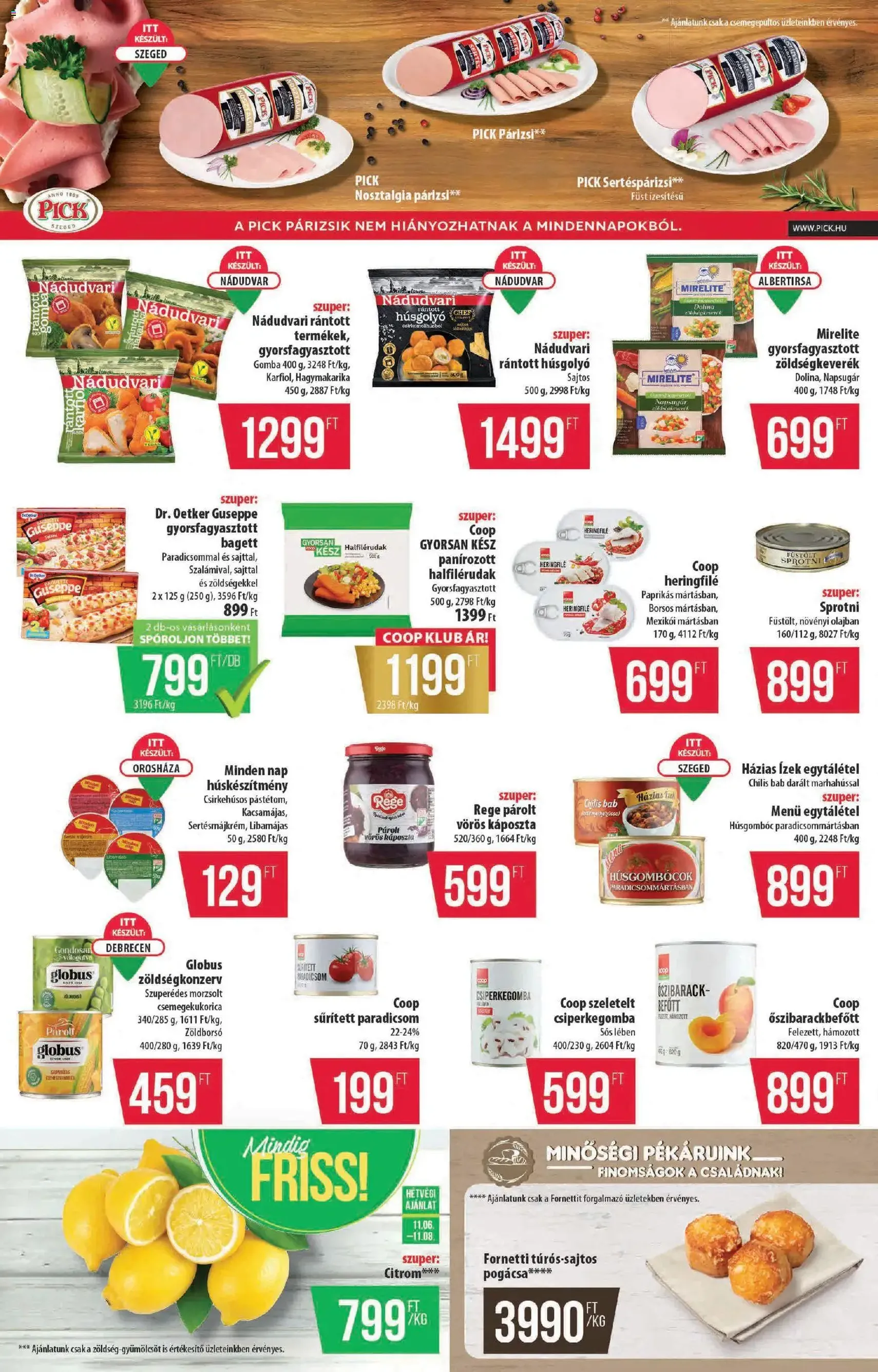 COOP Akciós újság - 2025.11.06. érvényes szórólap 3 oldal 12 oldalból