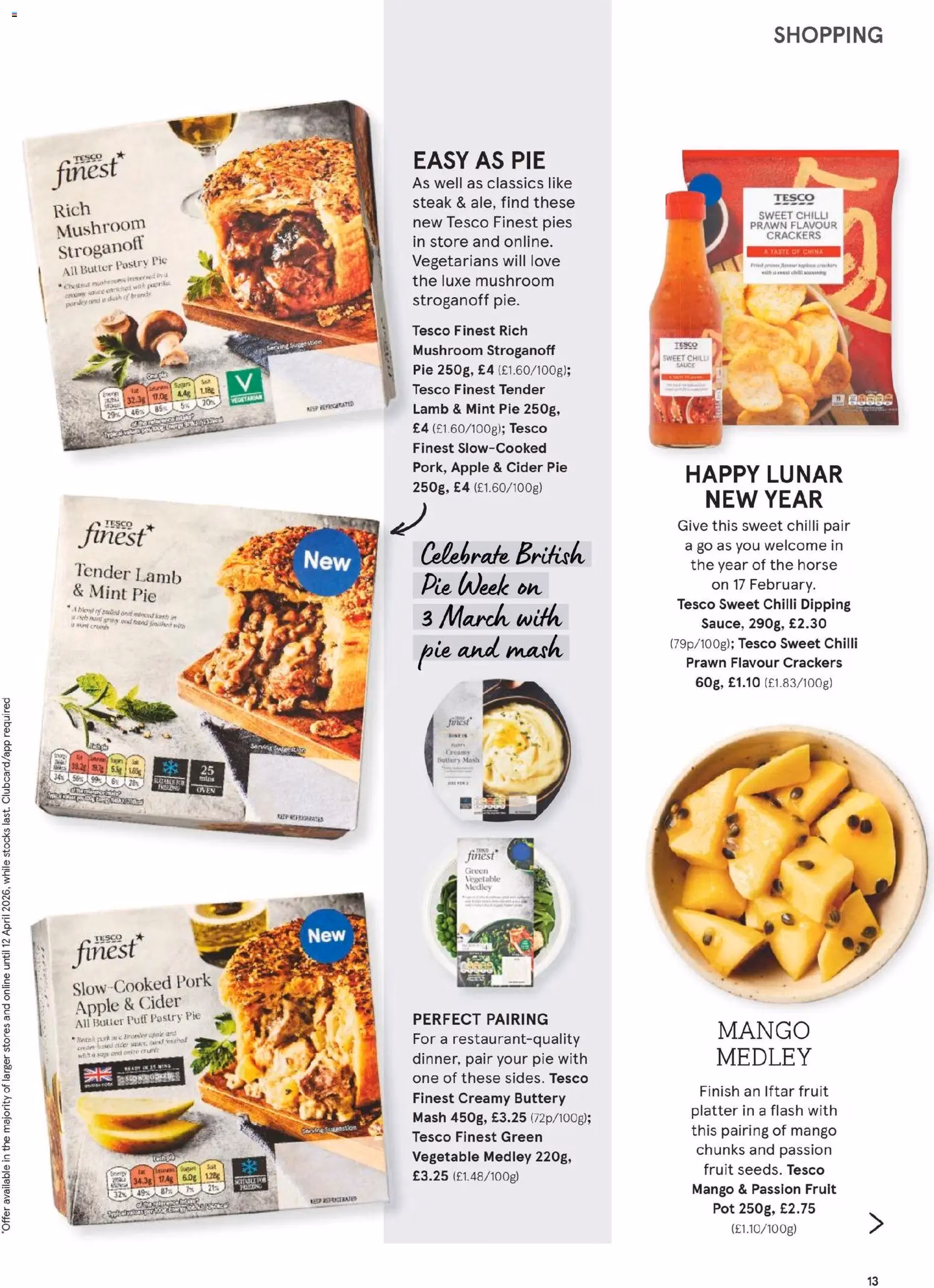 Tesco - Tesco Magazine February 2026 - valid flyer from 01/02/2026, page 13 of 100