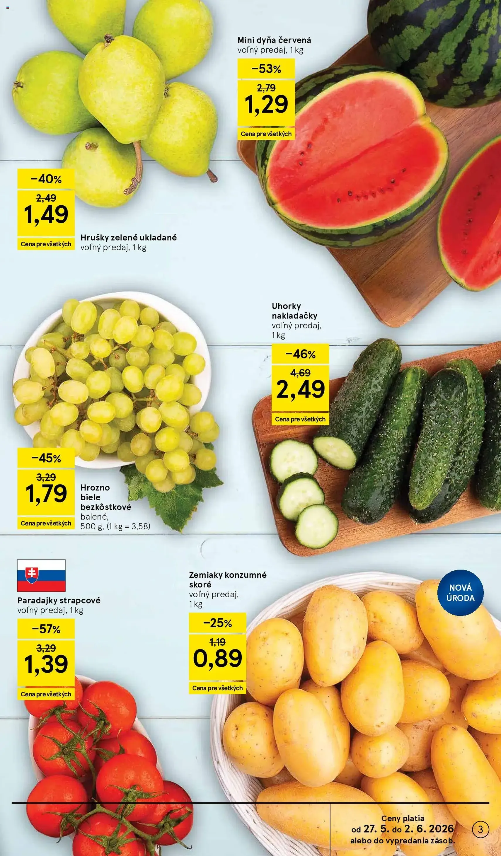 Tesco Hypermarket - leták - platný leták od 27.05.2026 strana 3 z 45