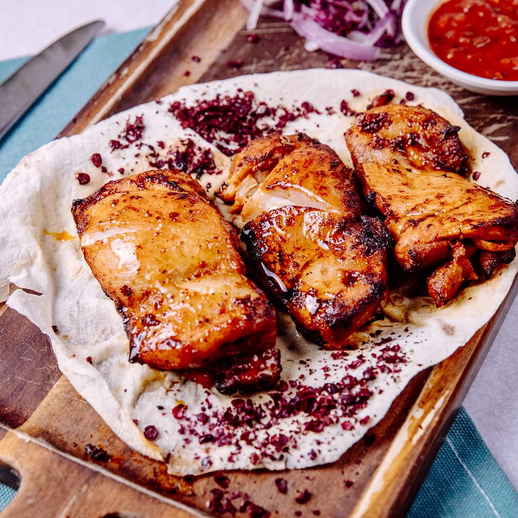 Grillezett ragacsos csirkemell pác