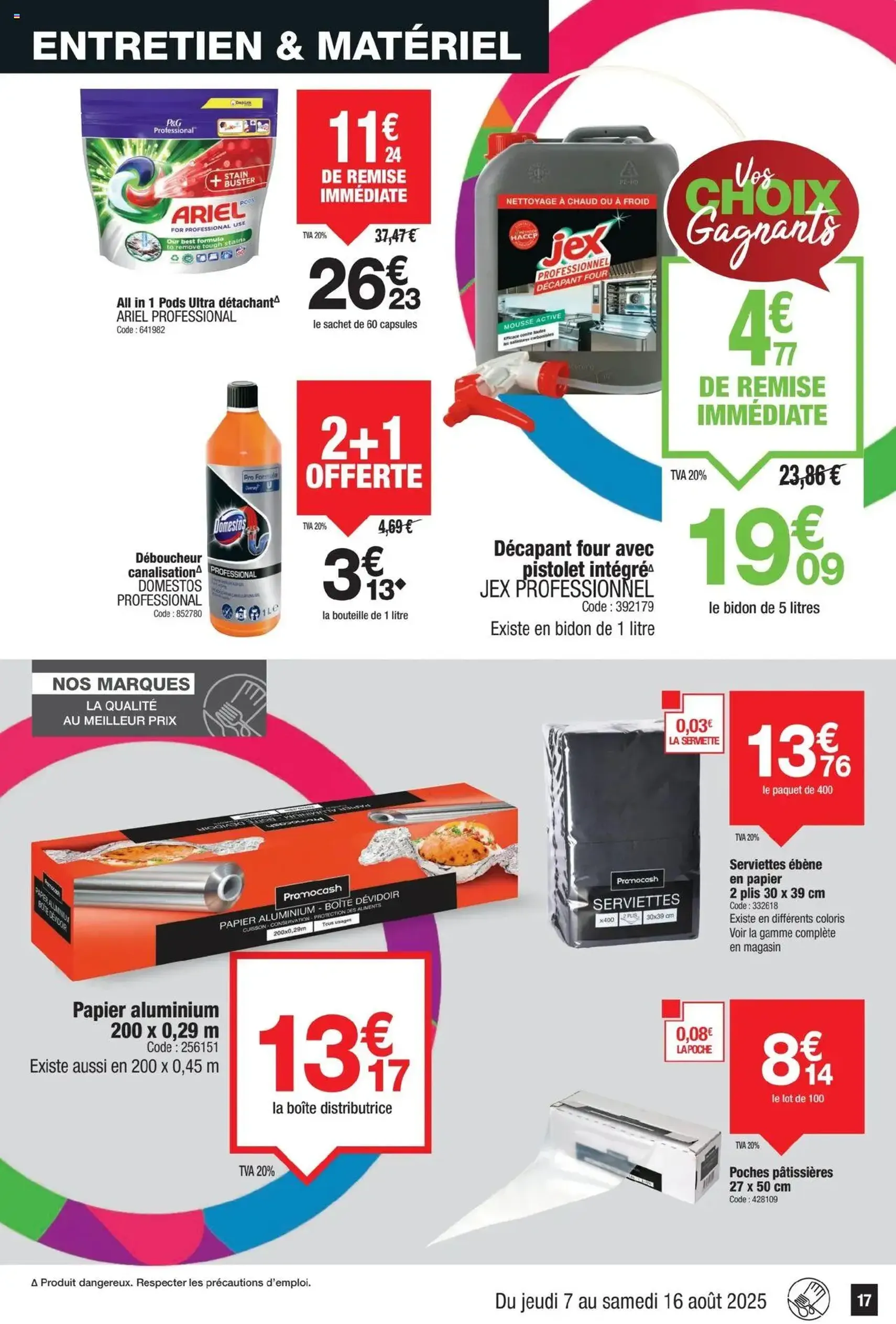 Promocash catalogue - brochure valable à partir du 07/08/2025, page 17 sur 24 Promocash catalogue - brochure valable à partir du 07/08/2025, page 17 sur 24