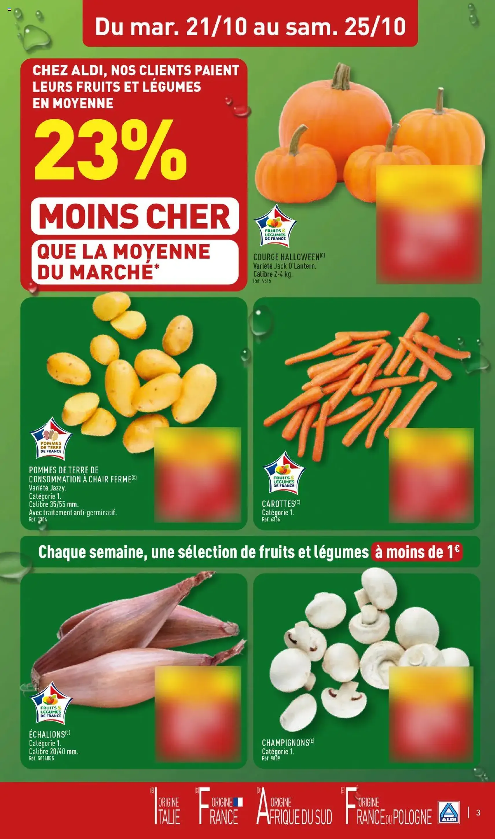 Aldi catalogue semaine 43 - brochure valable à partir du 21/10/2025, page 5 sur 41 Aldi catalogue semaine 43 - brochure valable à partir du 21/10/2025, page 5 sur 41
