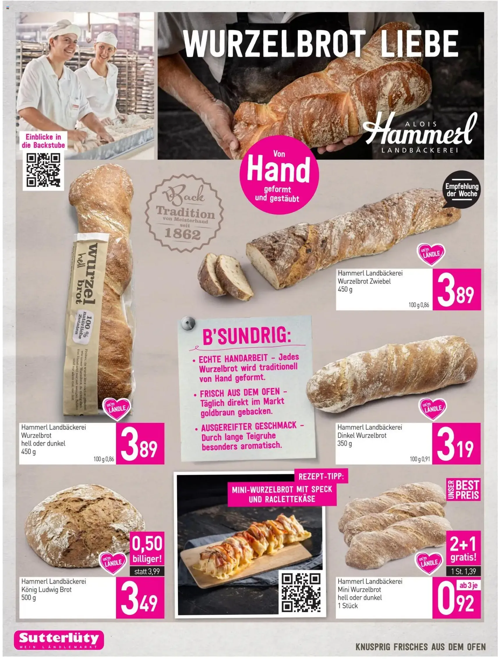 Sutterlüty Flugblatt - Gültiger Prospekt ab 04.12.2025, Seite 4 von insgesamt 24