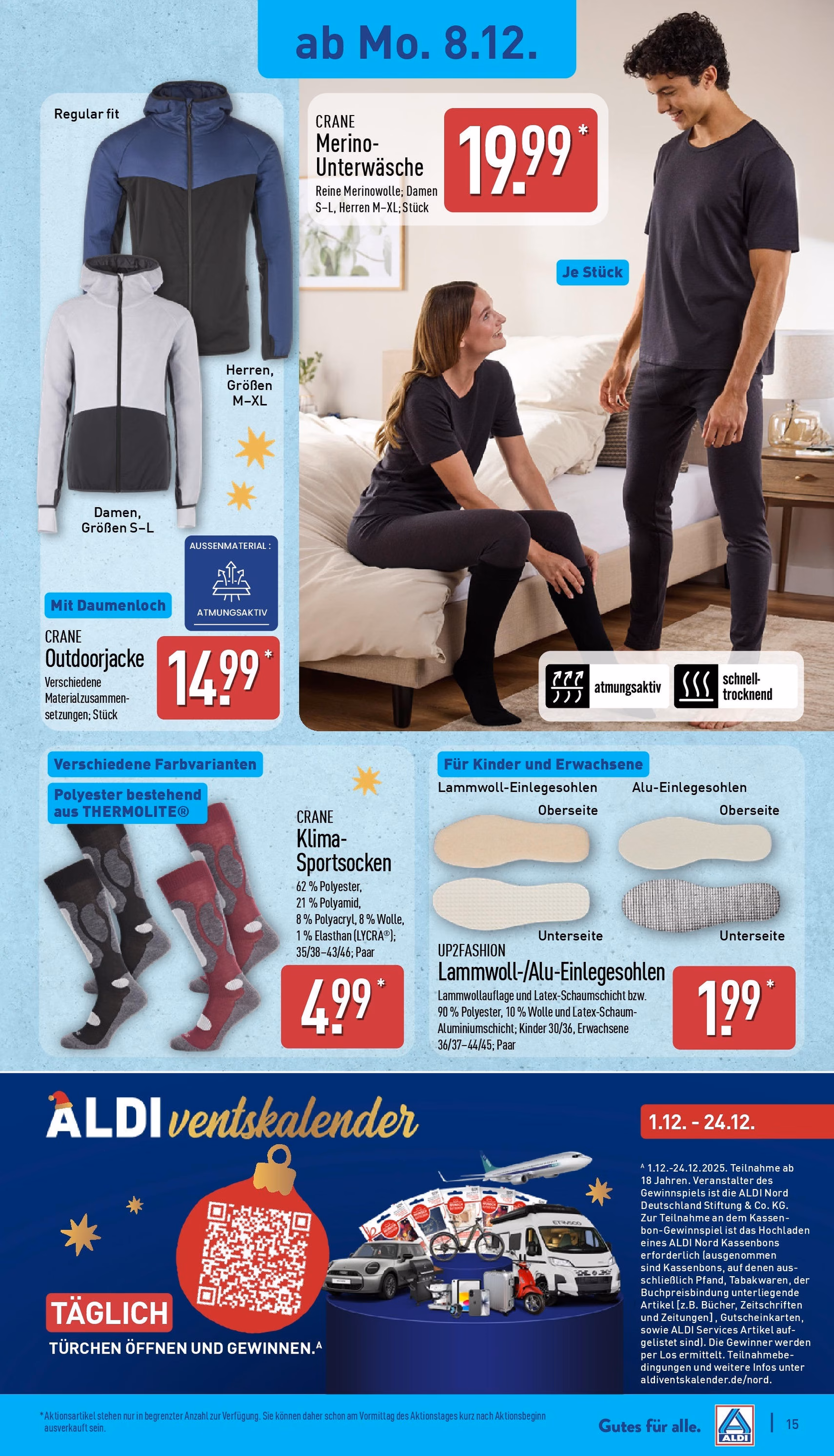 Aldi Prospekt - Gültiger Prospekt ab 08.12.2025, Seite 16 von insgesamt 47