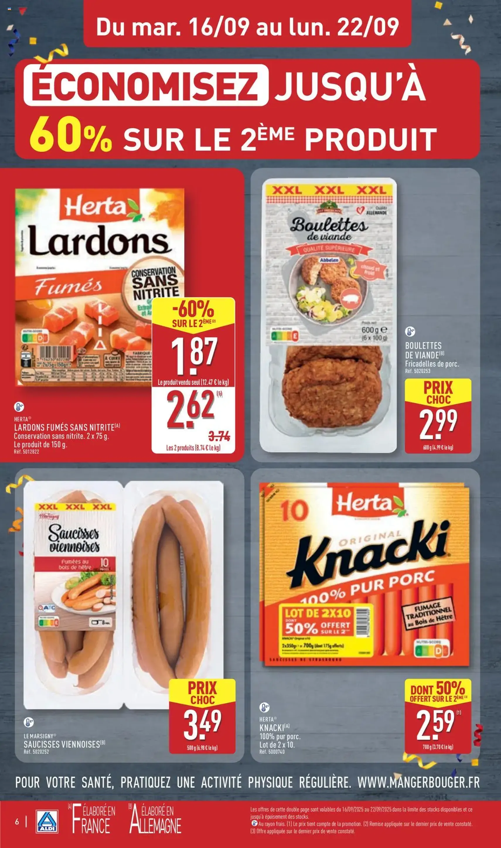 Aldi catalogue semaine 38 - brochure valable à partir du 16/09/2025, page 9 sur 48