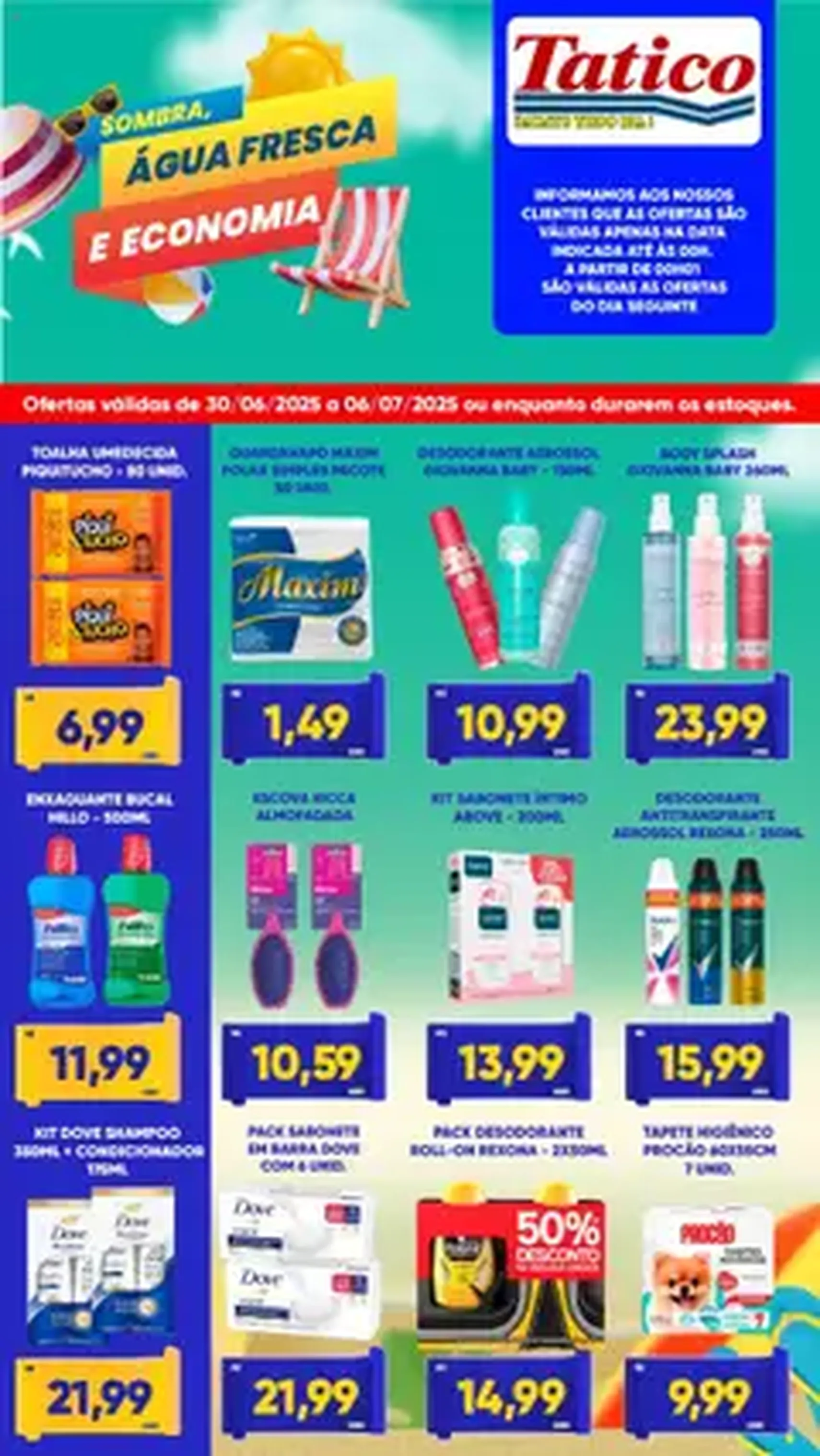 Tatico - Ofertas da semana - folheto válido a partir de 30/06/2025 página 1 de 1