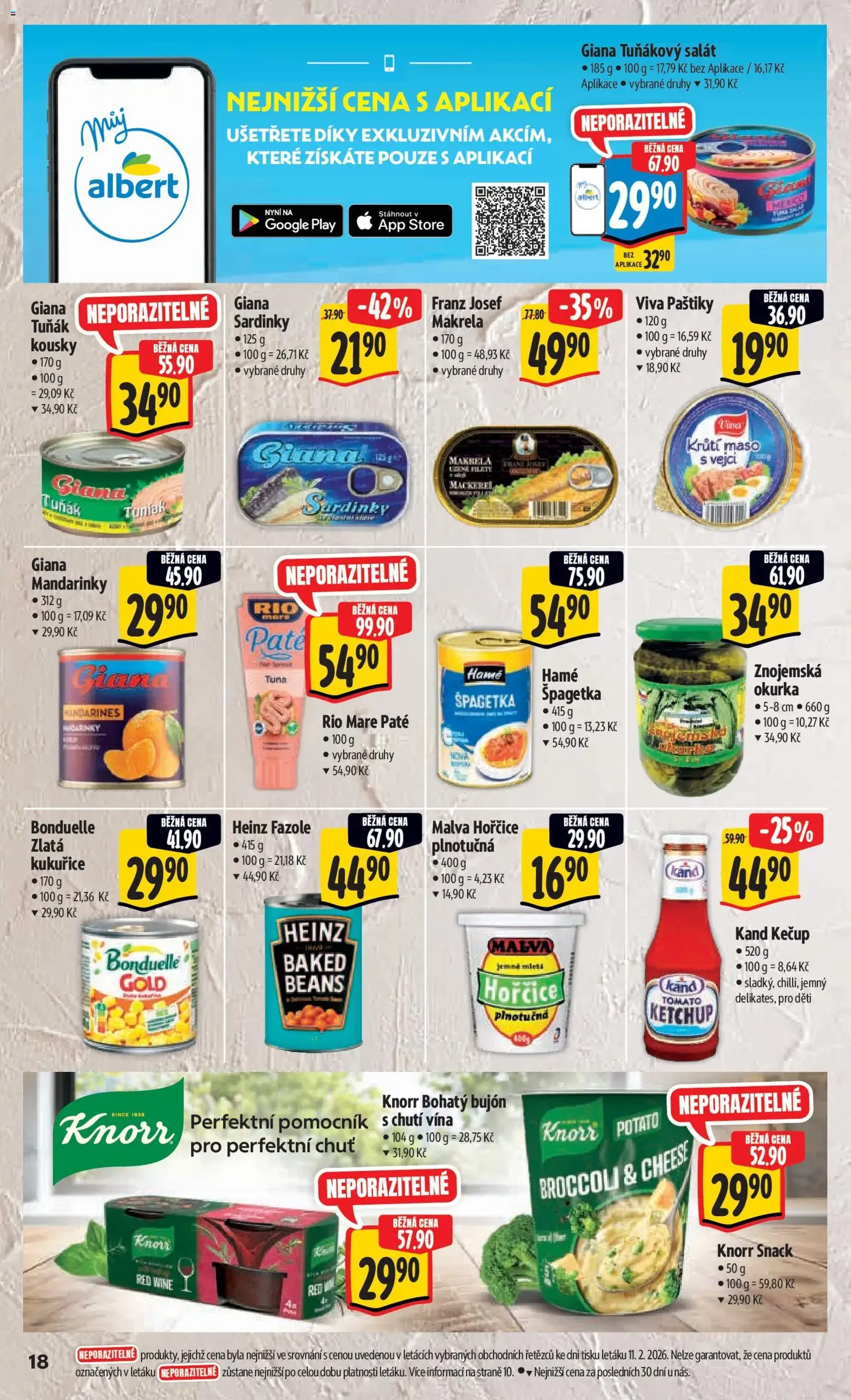 Albert leták - Hypermarket - platný leták od 18.02.2026 strana 26 z 47