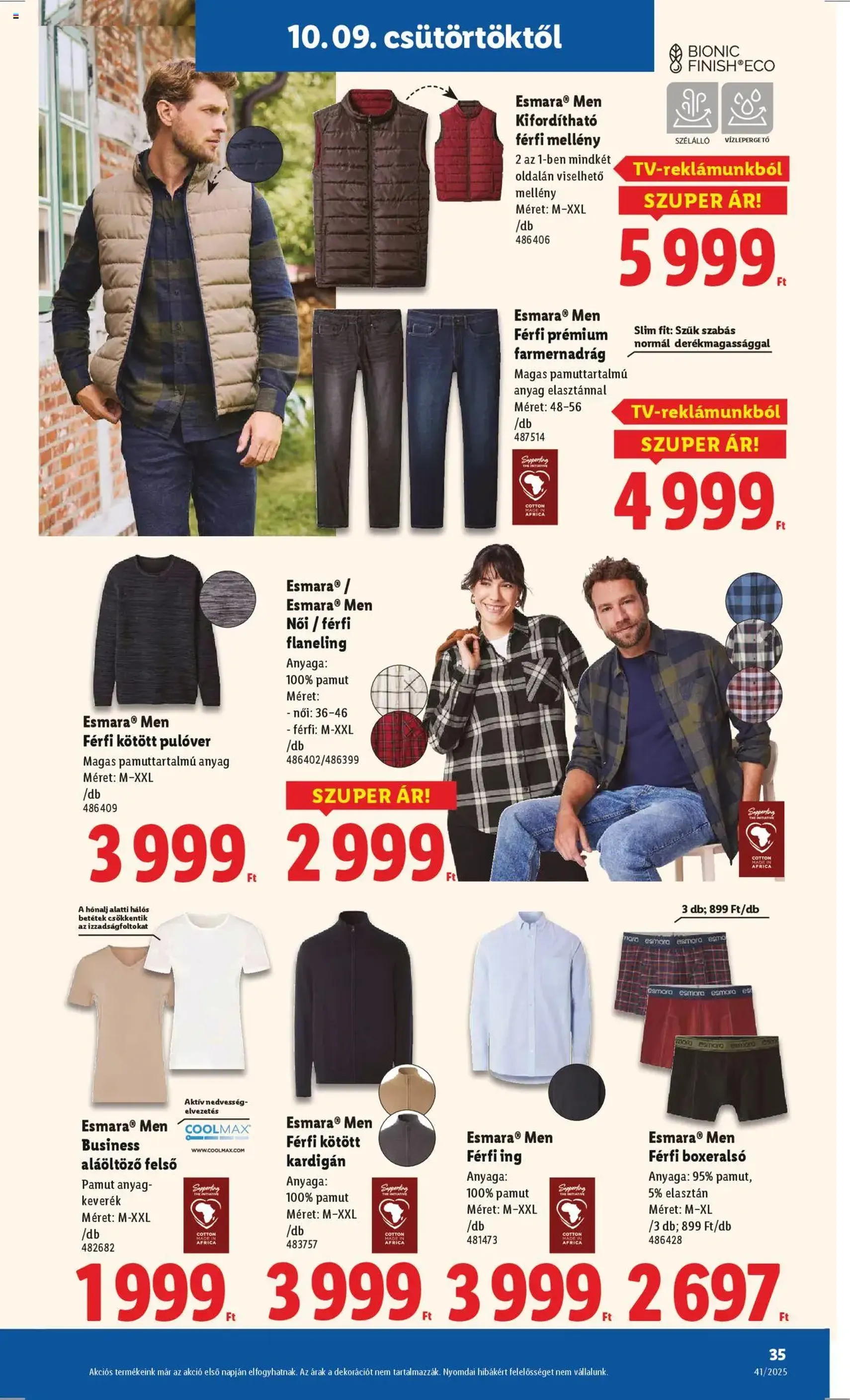 Lidl Akciós újság - 2025.10.09. érvényes szórólap 35 oldal 64 oldalból