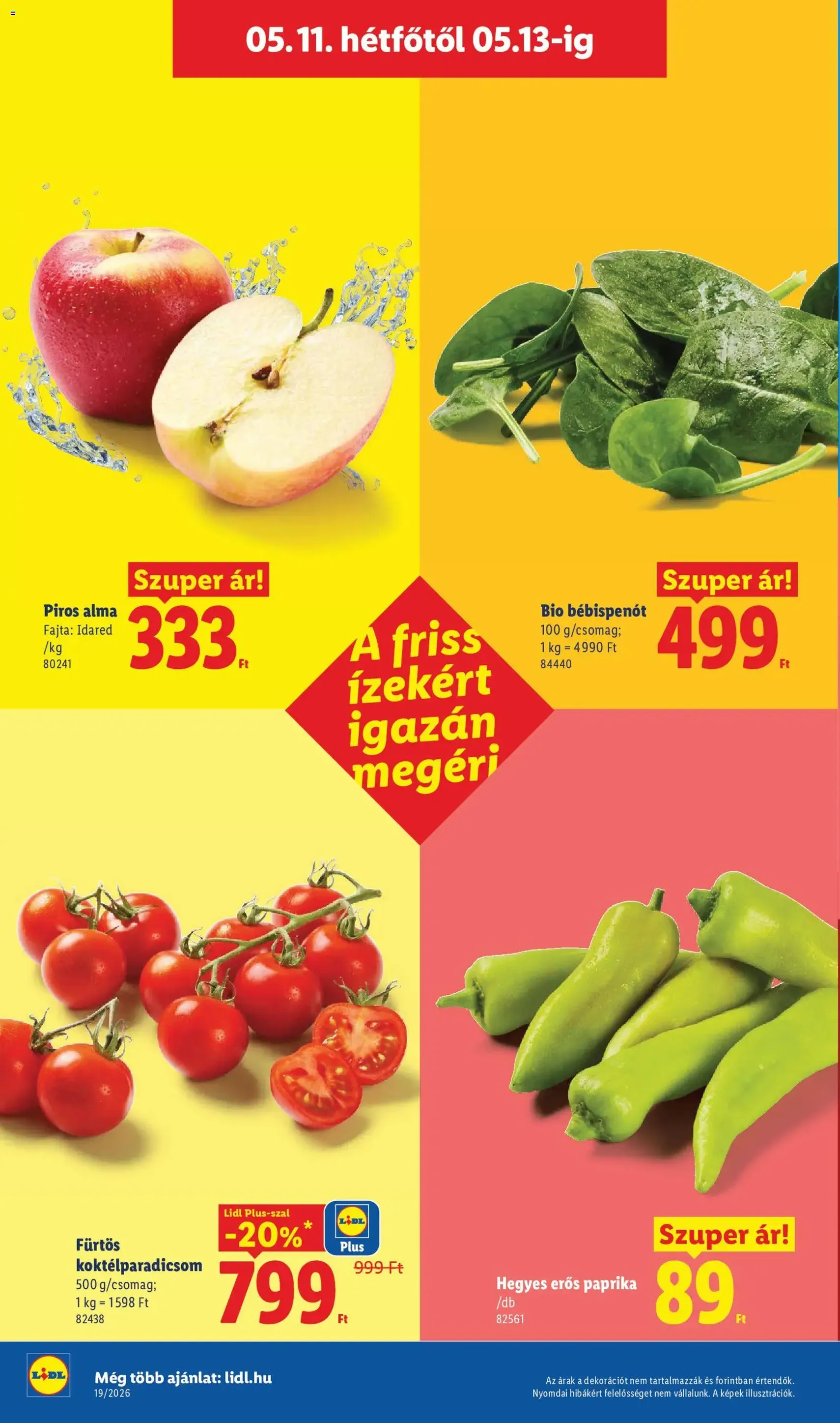 Lidl akciós újság - 2026.05.07. érvényes szórólap 64 oldal 76 oldalból