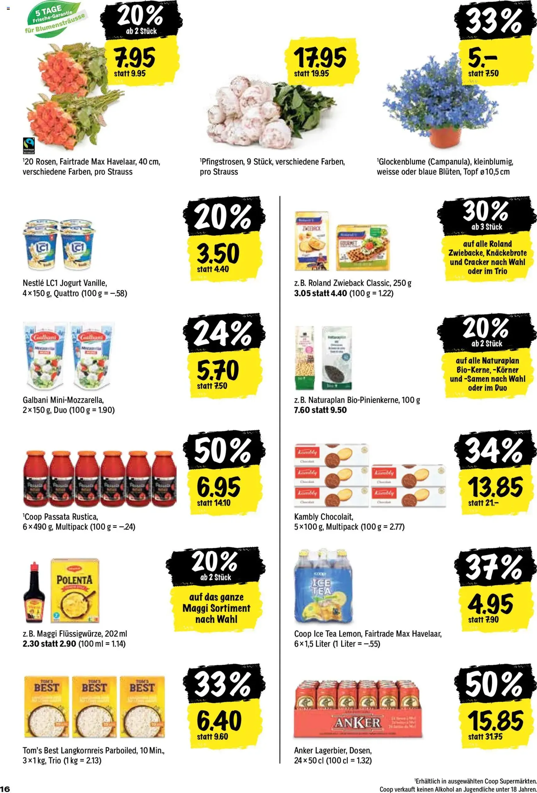 Coop aktionen - Gültiger Prospekt ab 12.05.2026, Seite 16 von insgesamt 24