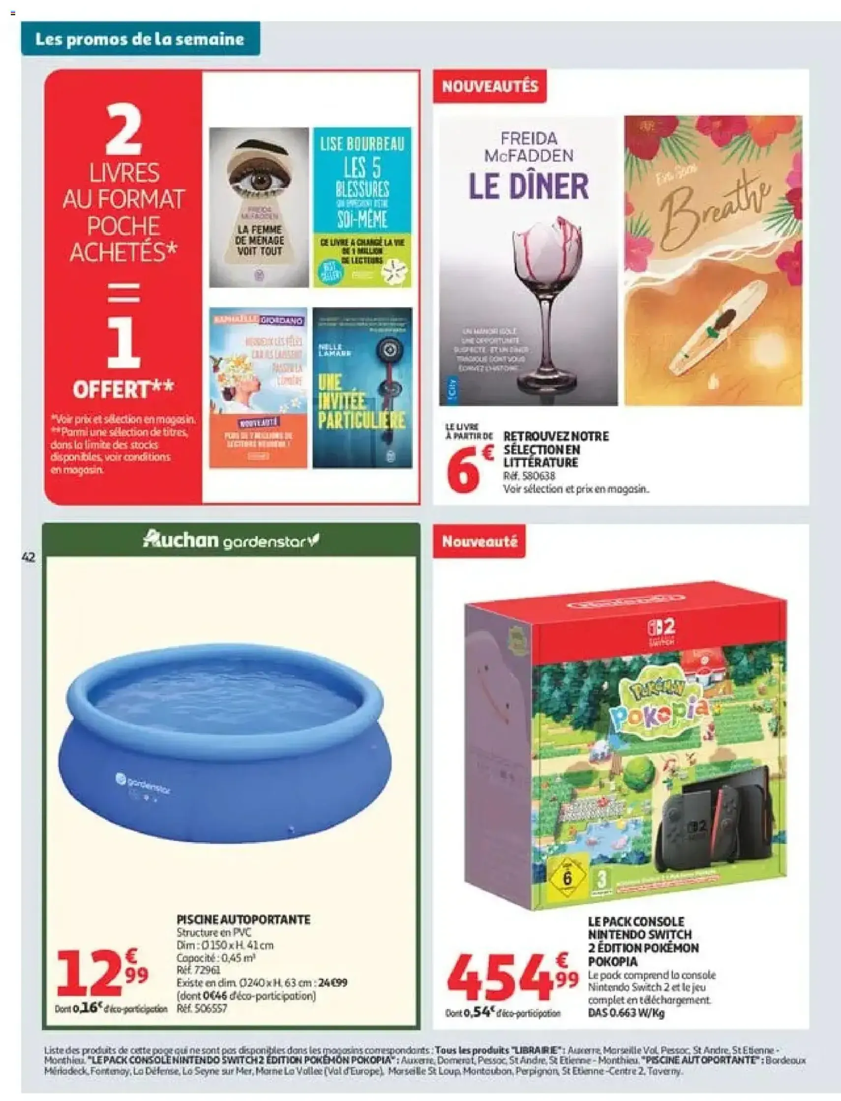 Auchan prospectus - brochure valable à partir du 15/07/2026, page 42 sur 52