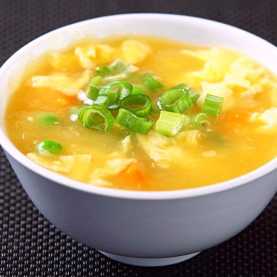 Anteprima ricetta Zuppa di verdure con uovo