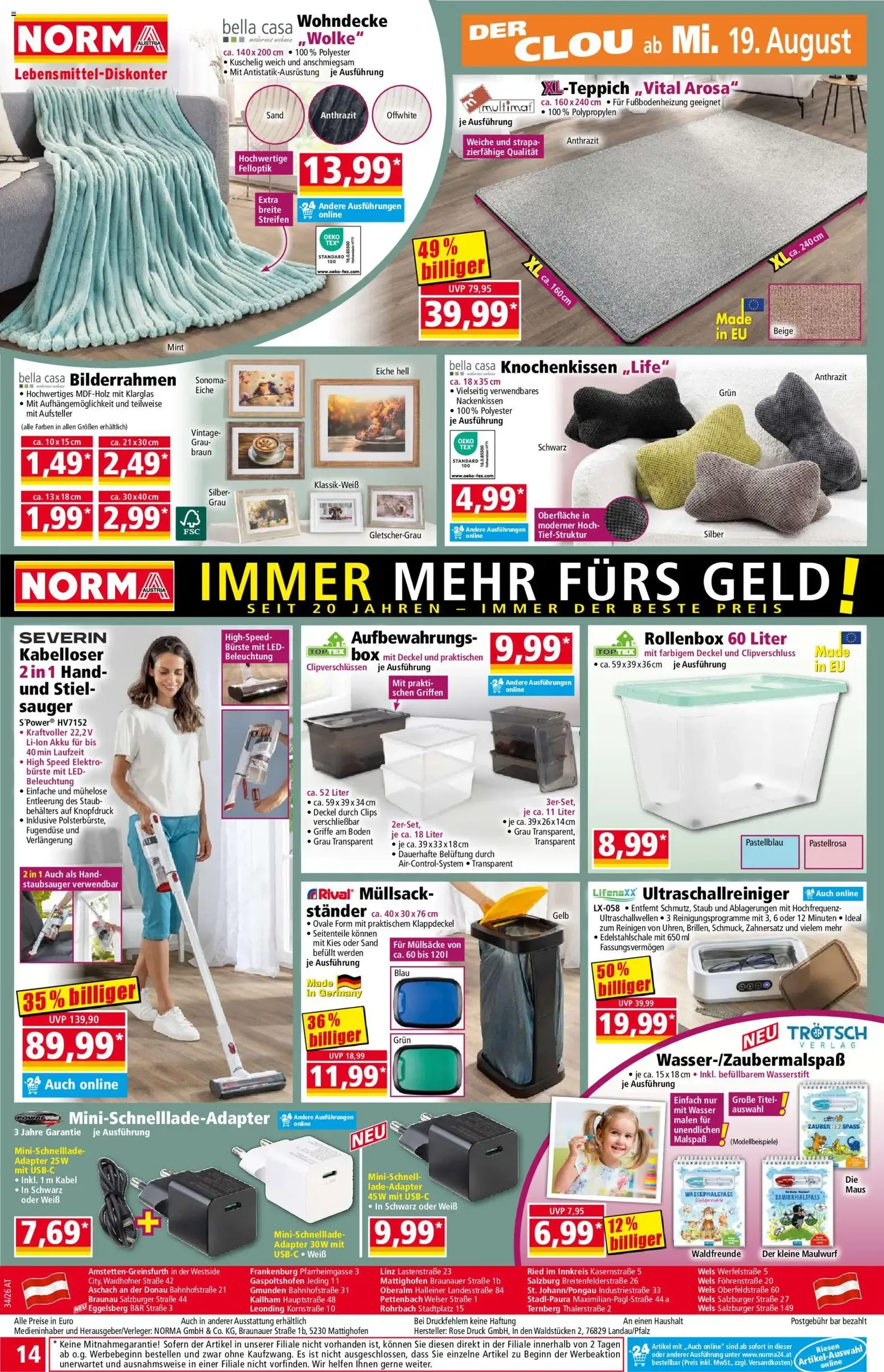 Norma Flugblatt - Gültiger Prospekt ab 17.08.2026, Seite 14 von insgesamt 18