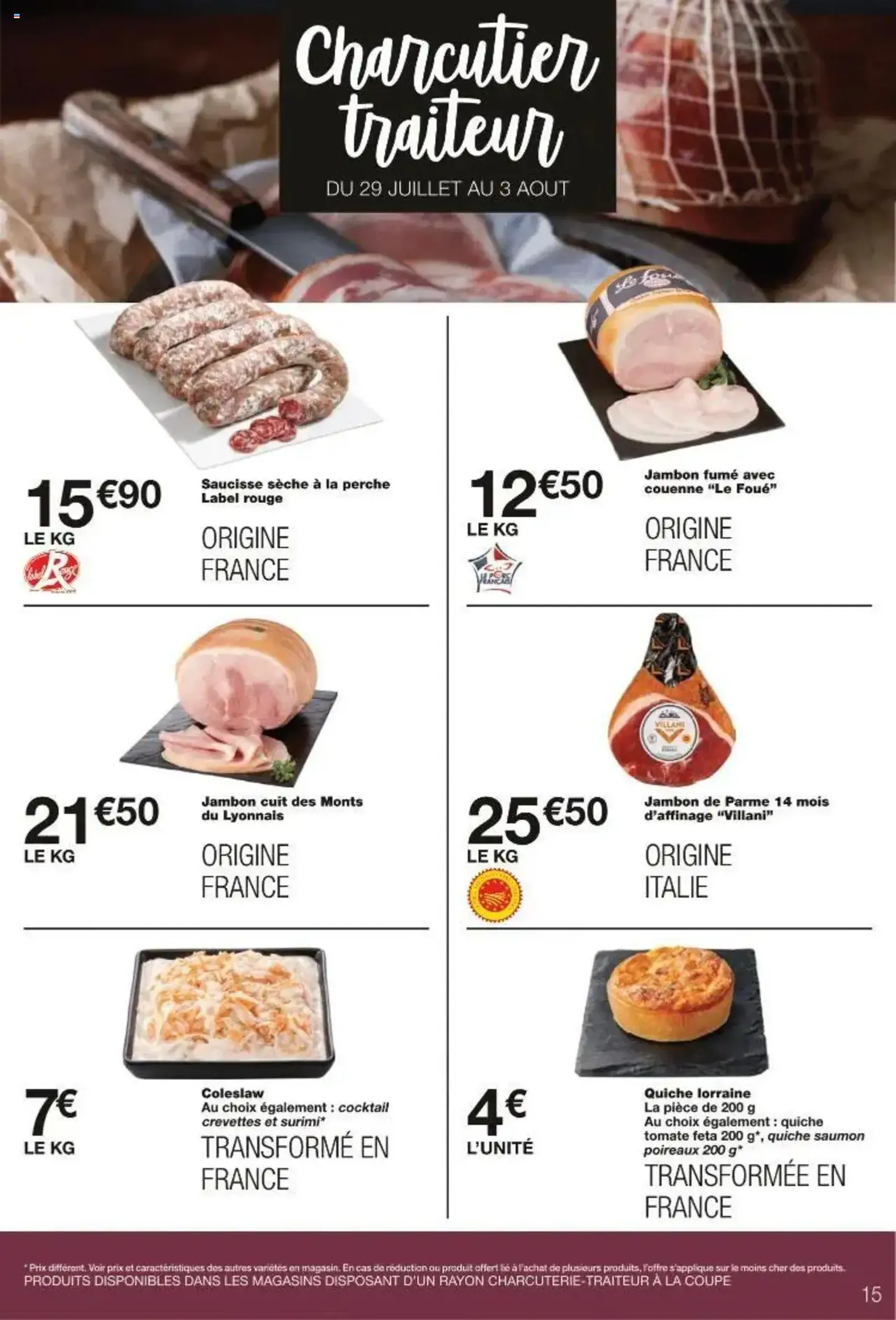 Monoprix catalogue - brochure valable à partir du 29/07/2025, page 15 sur 47 Monoprix catalogue - brochure valable à partir du 29/07/2025, page 15 sur 47