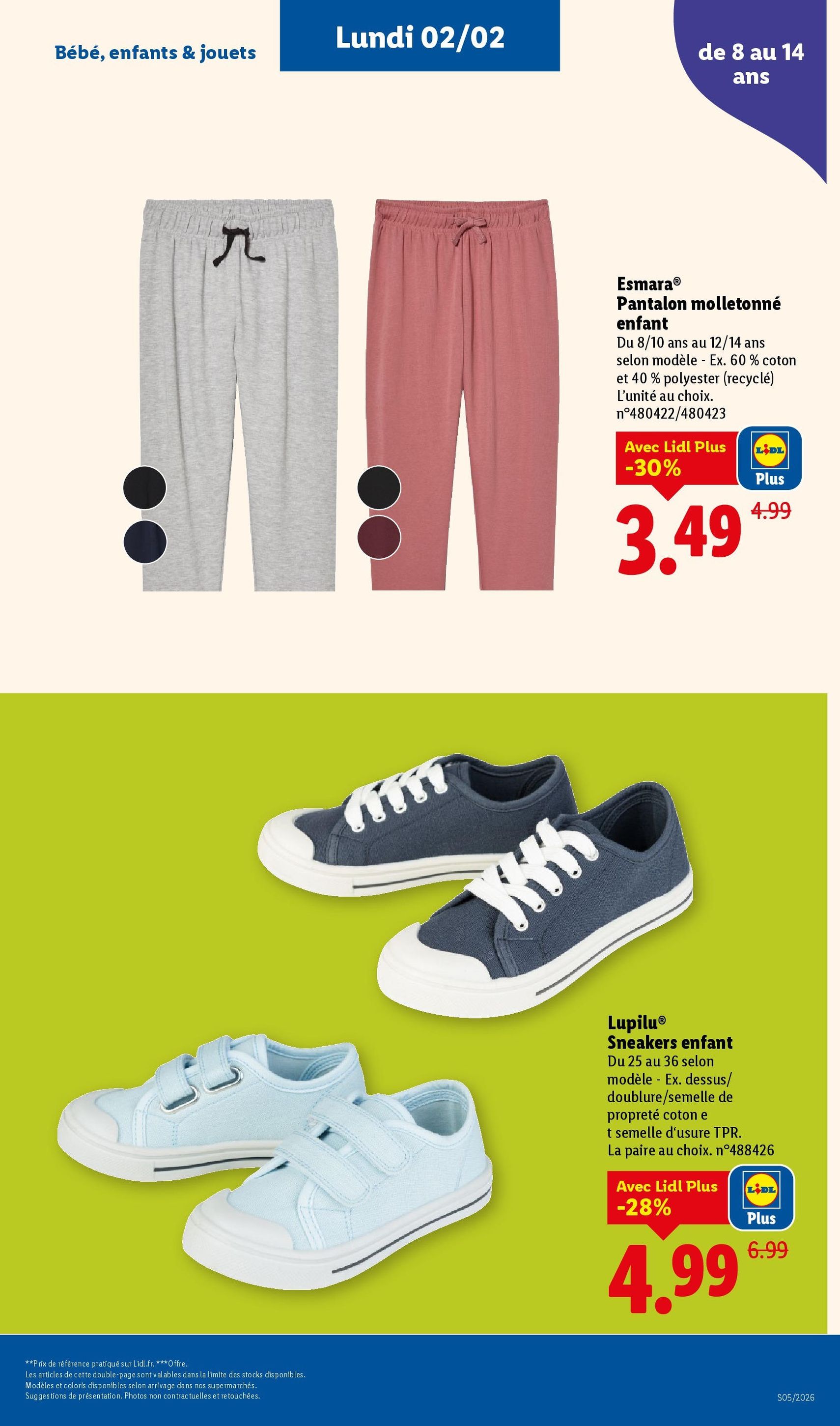 LIDL catalogue semaine 5 - brochure valable à partir du 29/01/2026, page 59 sur 75
