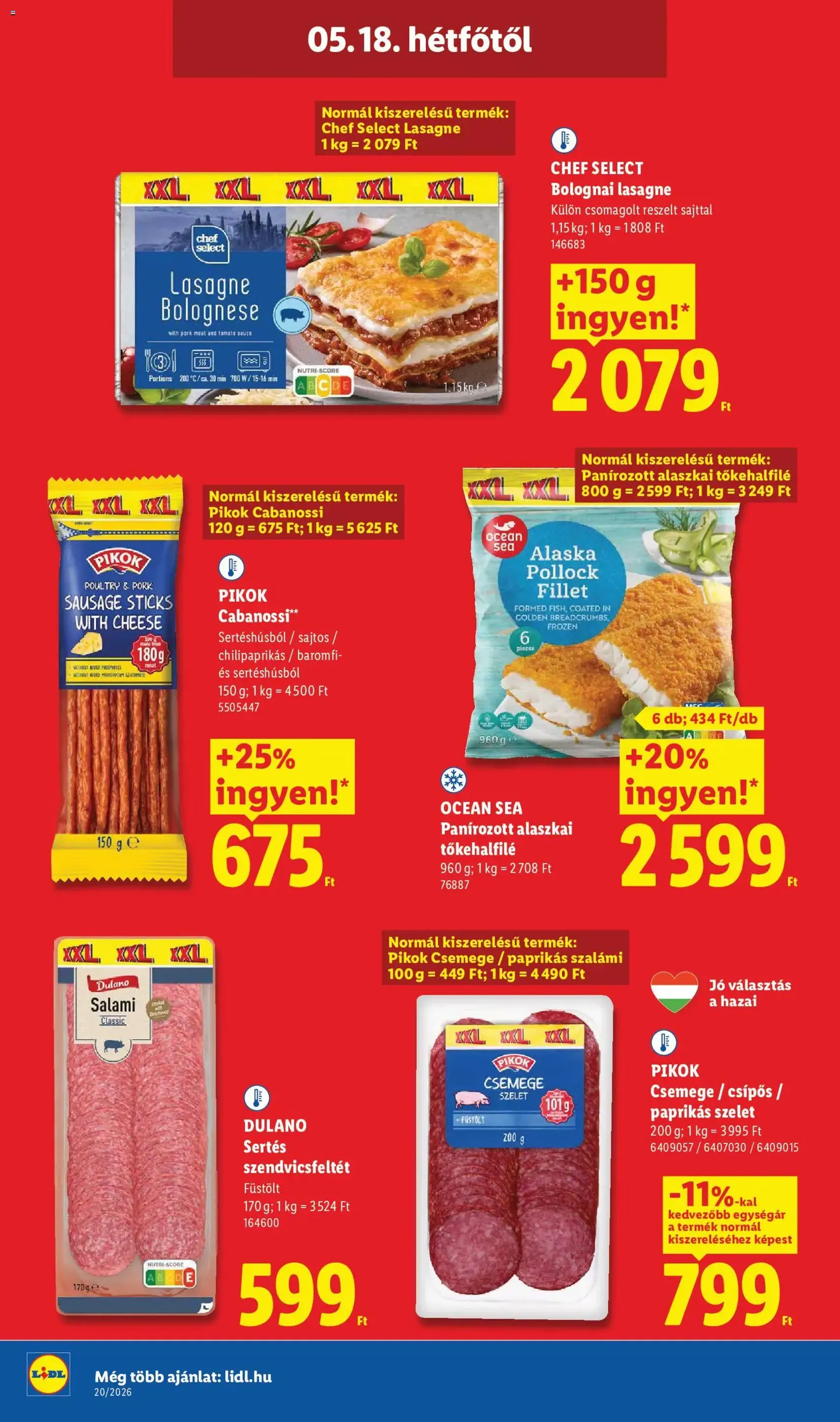 Lidl akciós újság - 2026.05.14. érvényes szórólap 60 oldal 68 oldalból