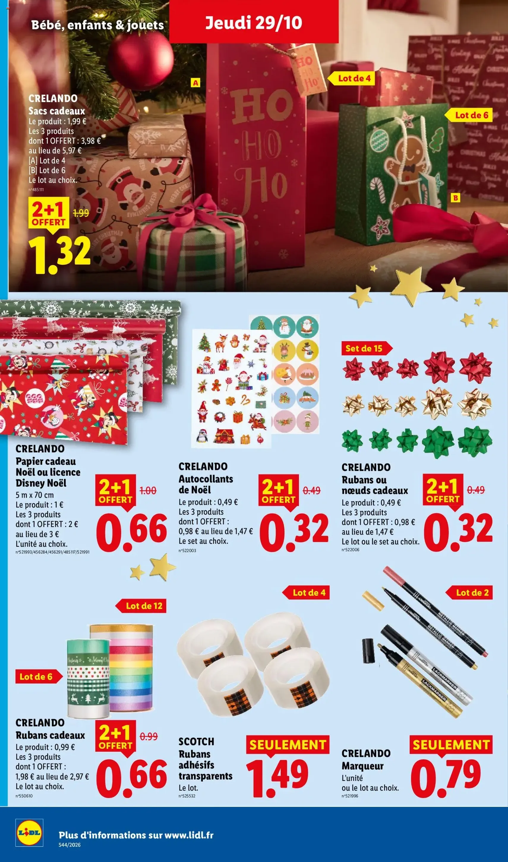 LIDL catalogue - brochure valable à partir du 29/10/2026, page 46 sur 64