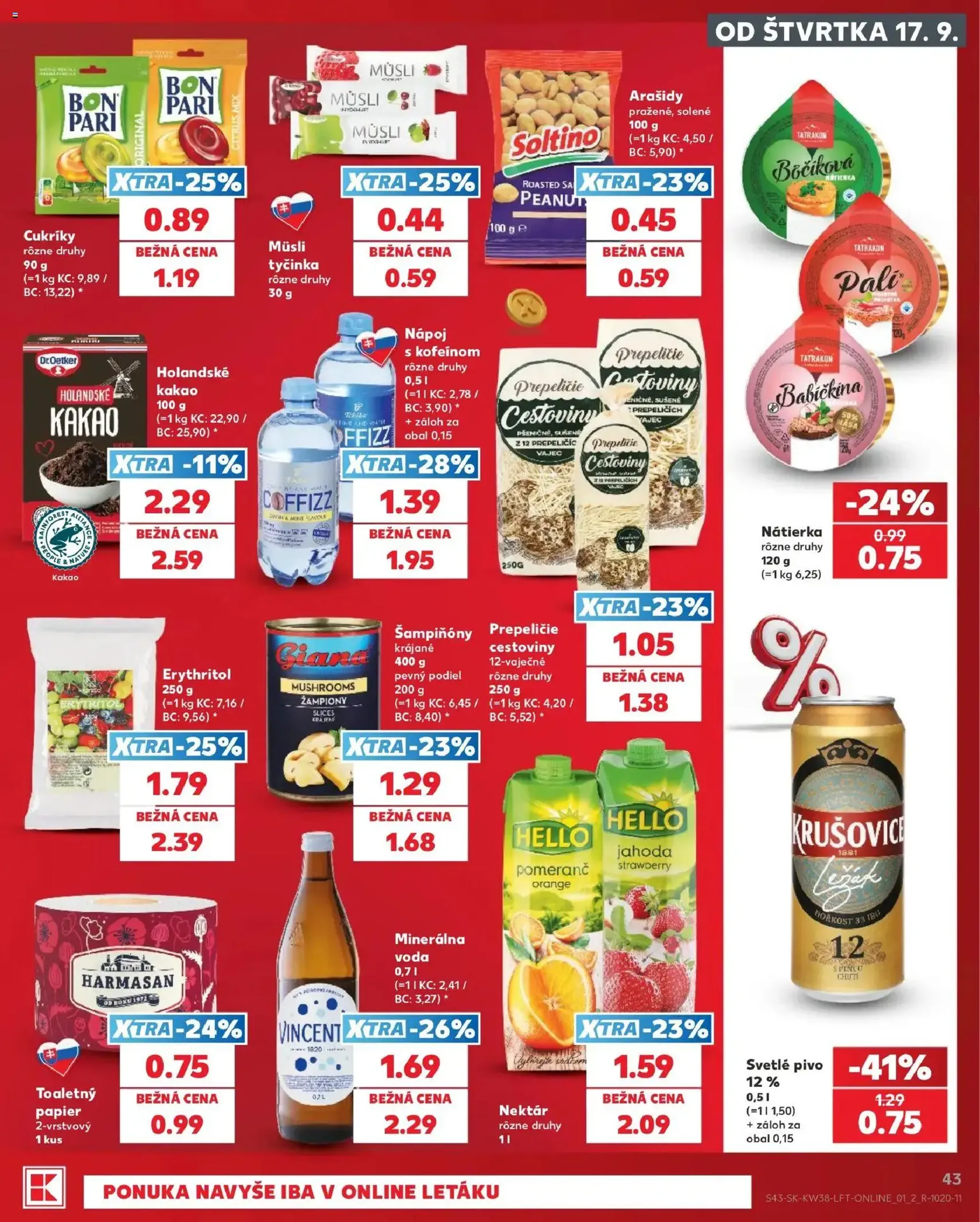Kaufland leták - platný leták od 17.09.2026 strana 43 z 84