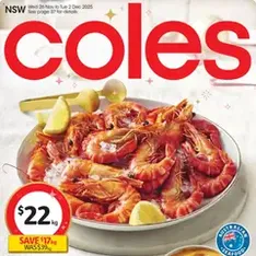 Coles Black Friday - Flyer preview valid from 26/11/2025
