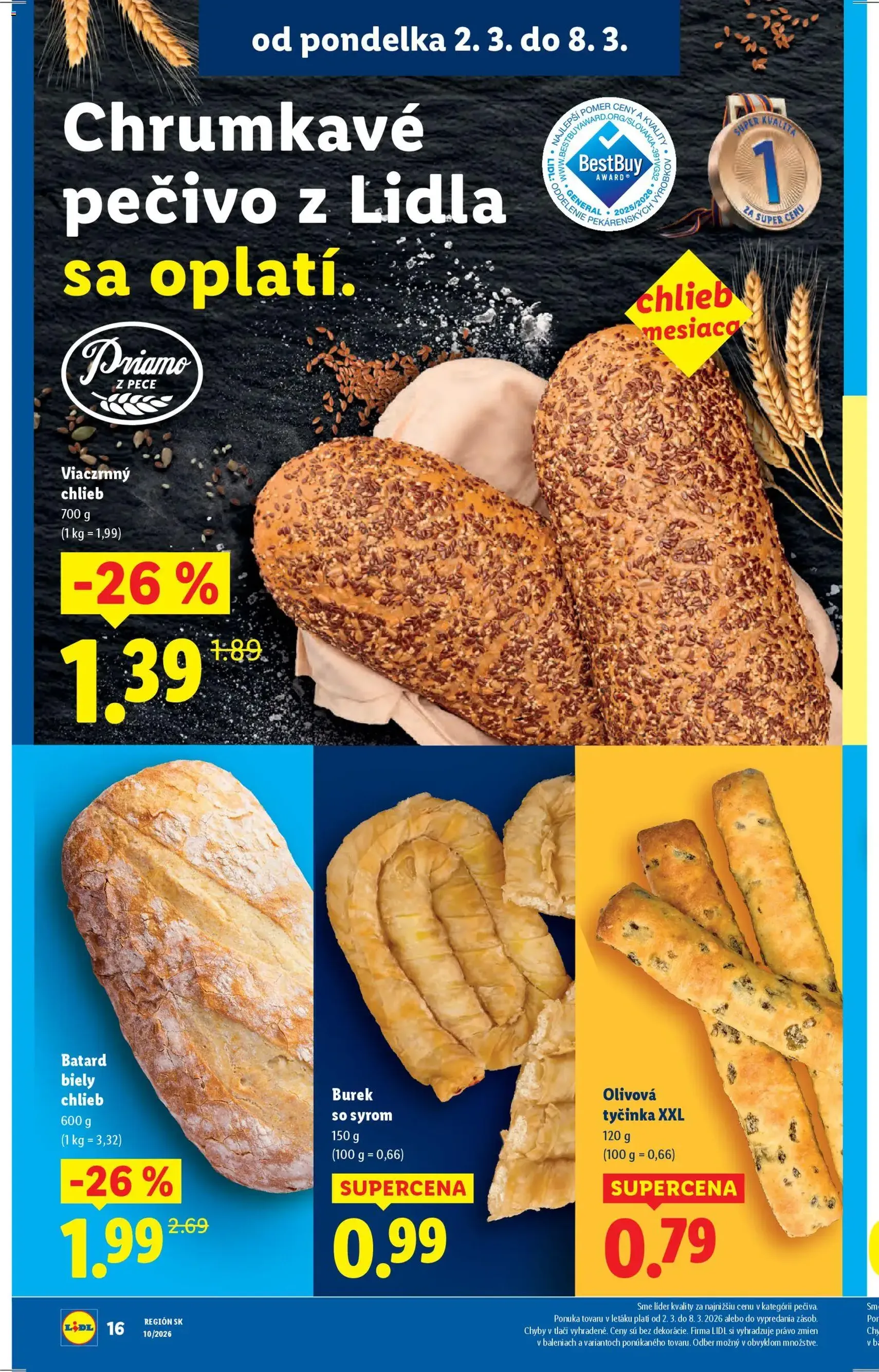 Lidl leták - platný leták od 02.03.2026 strana 16 z 107