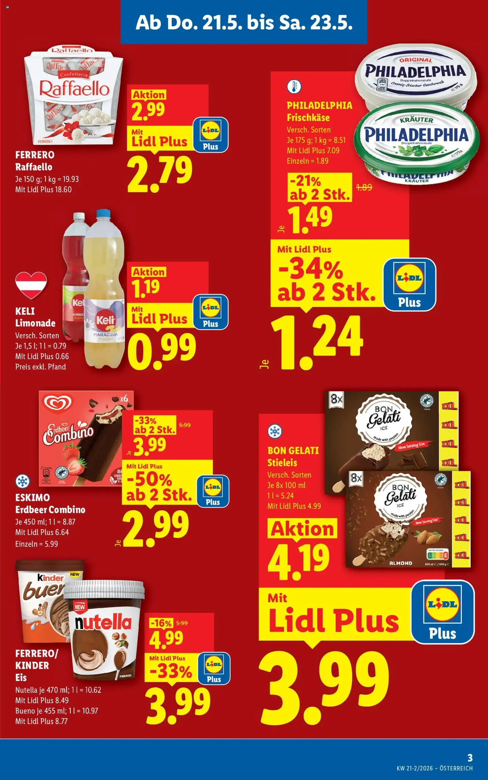 Lidl - Flugblatt - Gültiger Prospekt ab 21.05.2026, Seite 3 von insgesamt 51